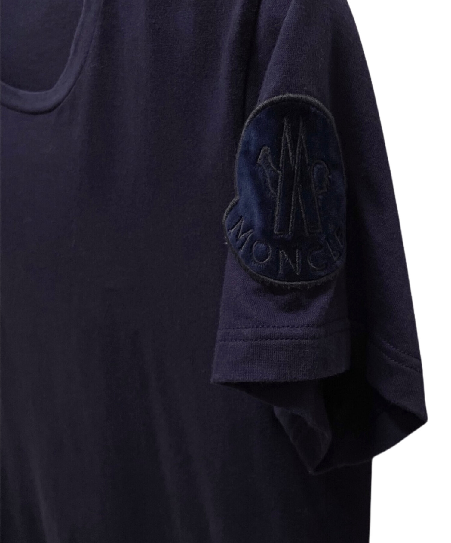 中古・古着通販】MONCLER (モンクレール) ワッペンロゴTシャツ