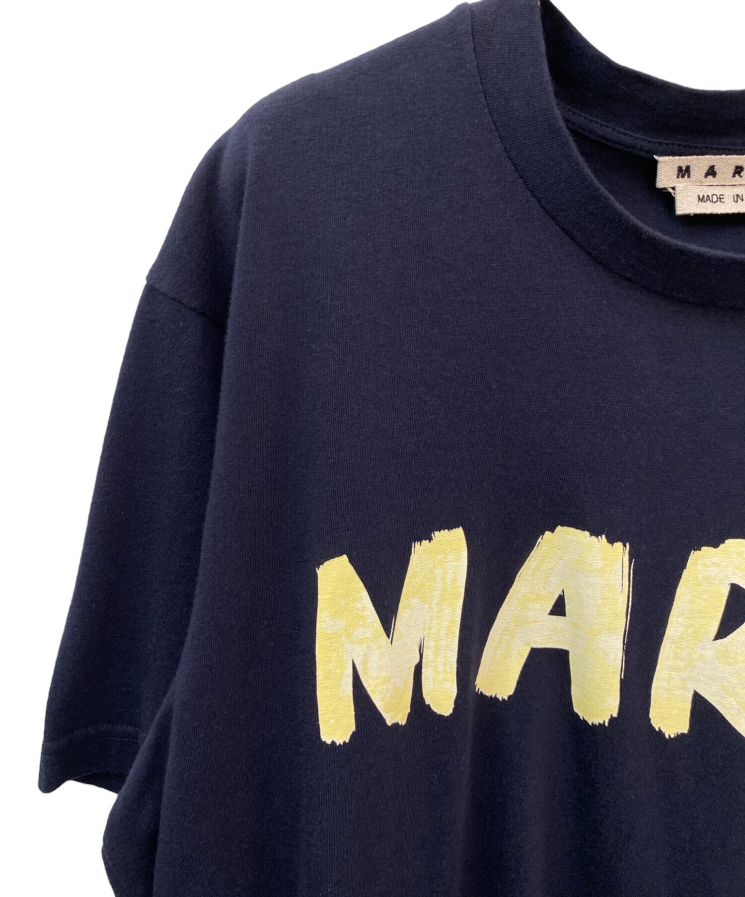 中古・古着通販】MARNI (マルニ) ロゴ入り オーガニックコットン製T