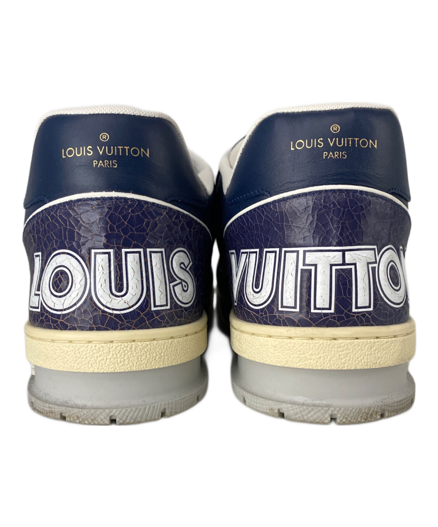 Louis Vuitton ネイビー ホワイト スニーカー