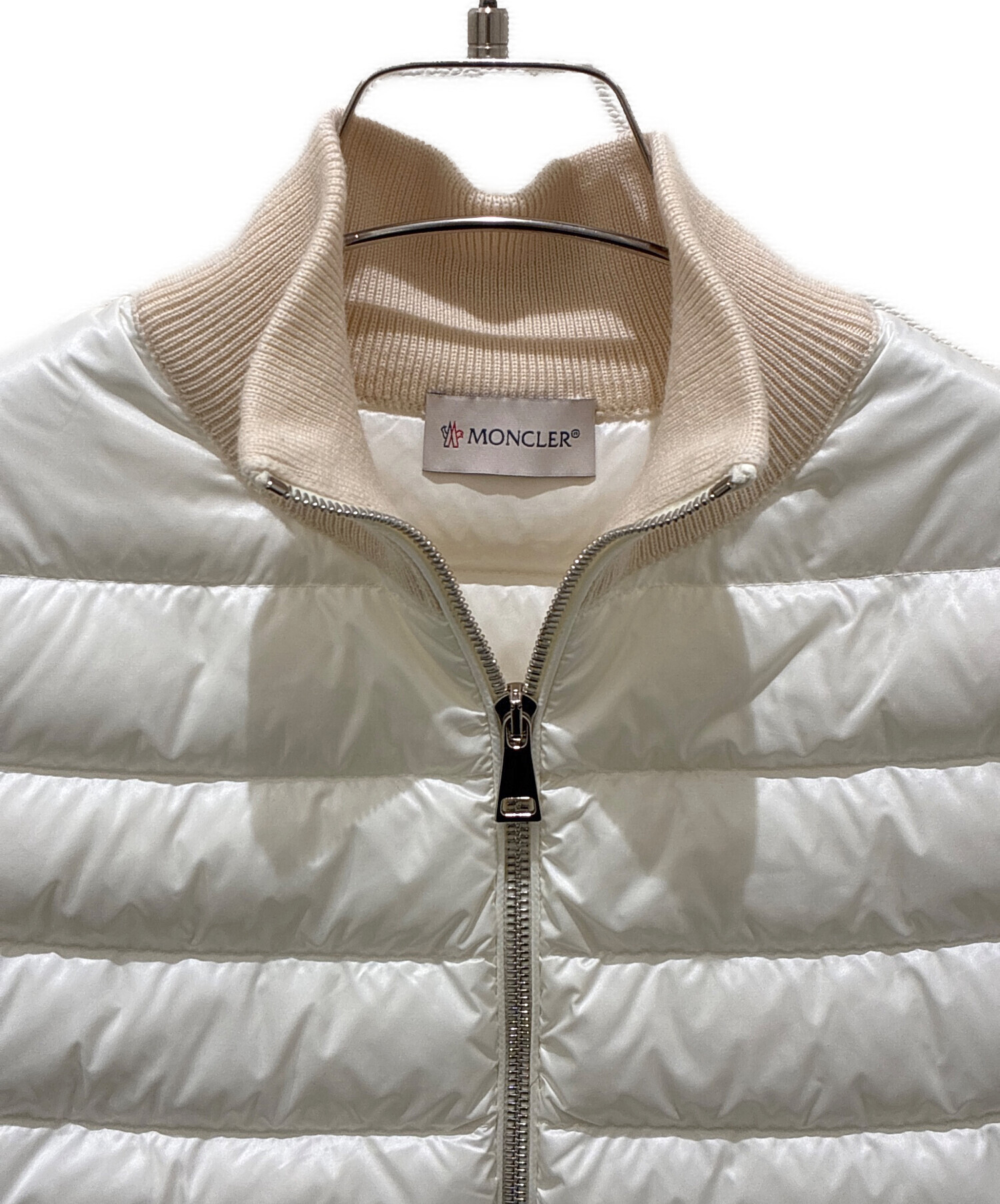 中古・古着通販】MONCLER (モンクレール) ダウン切替ジップ 