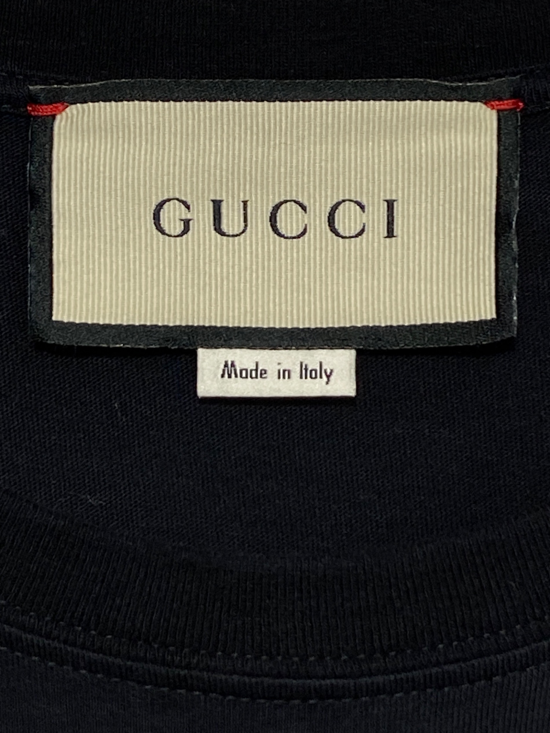 中古・古着通販】GUCCI (グッチ) Tシャツ ブラック サイズ:S｜ブランド