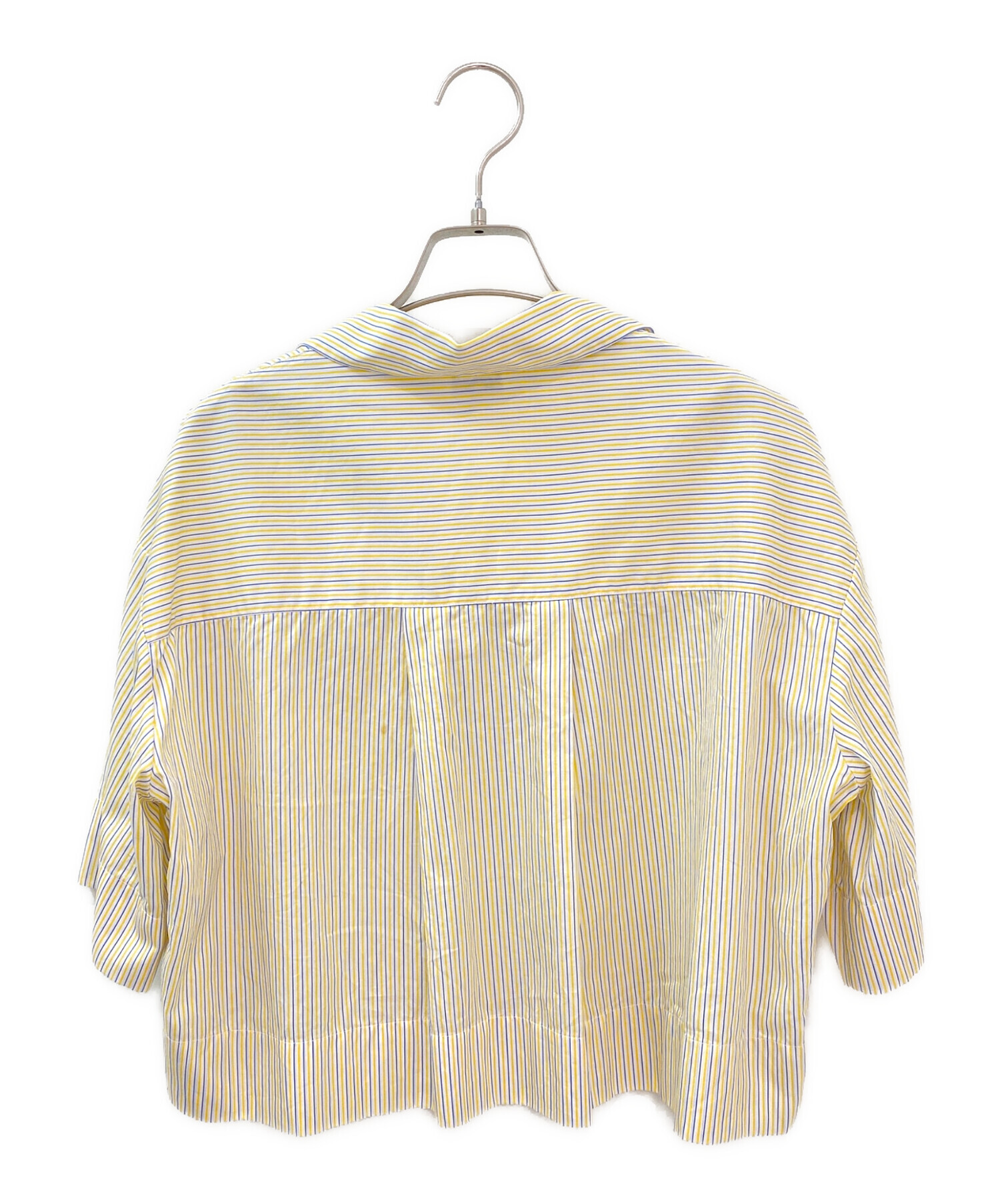 中古・古着通販】LOEWE (ロエベ) クロップドアナグラムロゴストライプ 