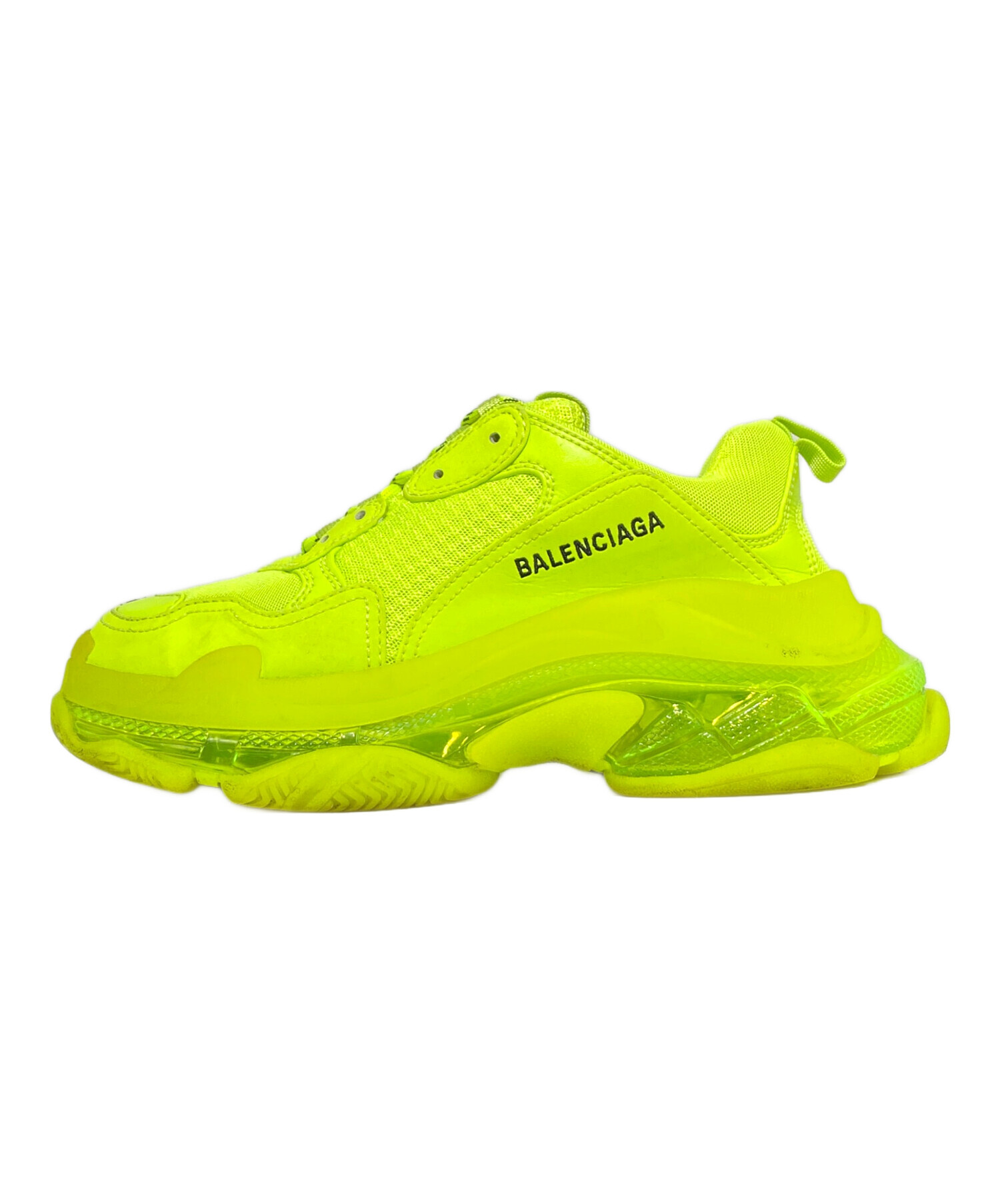 中古・古着通販】BALENCIAGA (バレンシアガ) TRIPLE S イエロー サイズ 