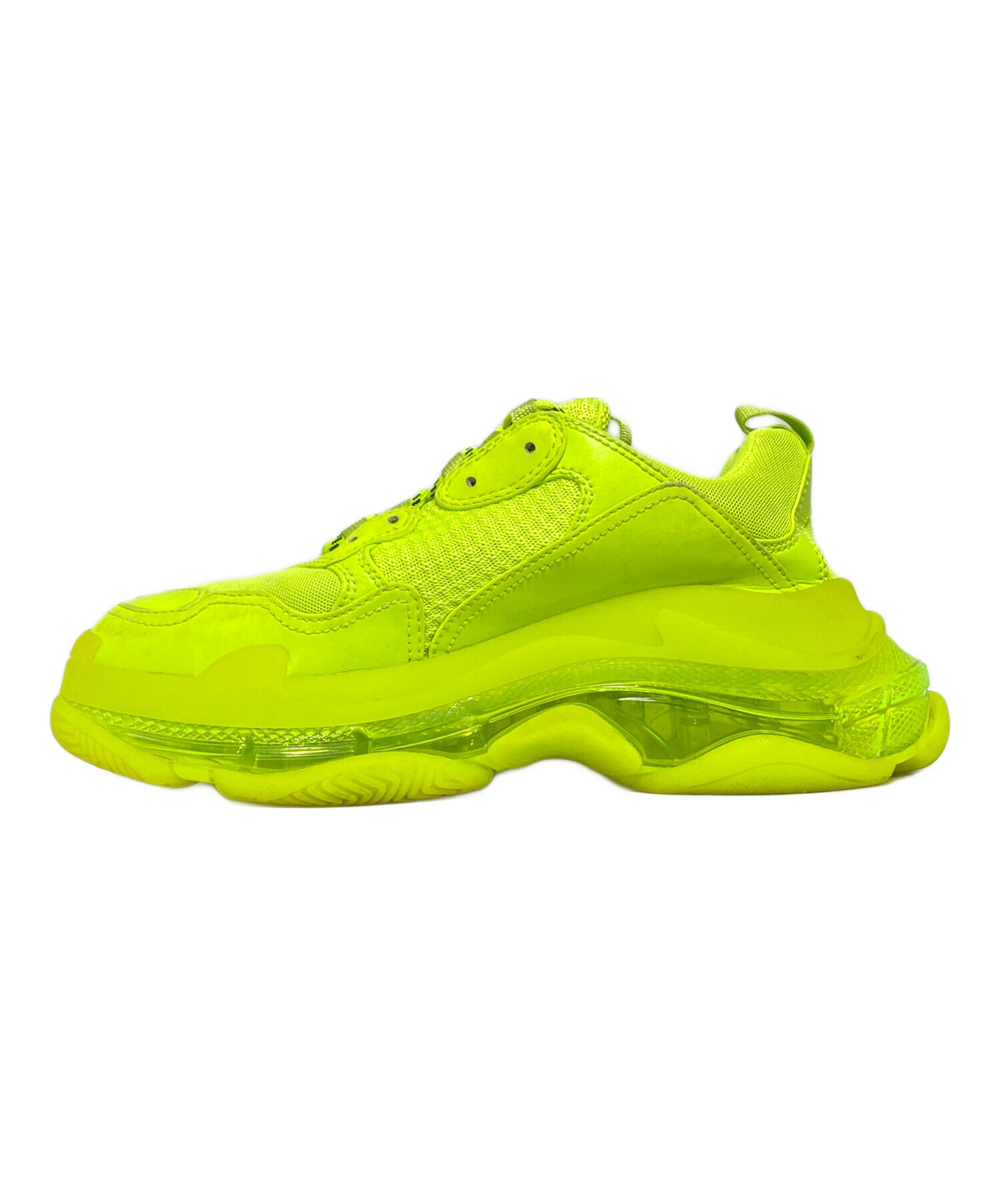 中古・古着通販】BALENCIAGA (バレンシアガ) TRIPLE S イエロー サイズ 