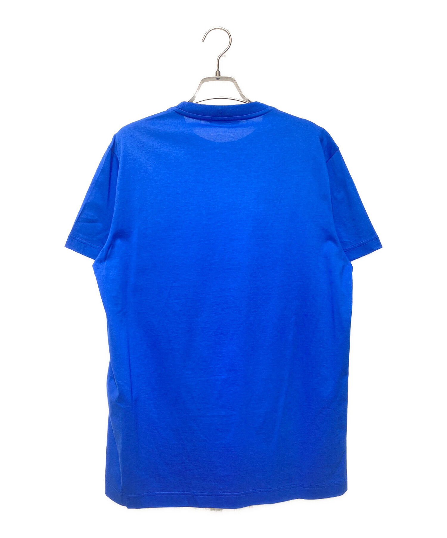 PRADA Tシャツ S 水色 トライアングル　ロゴ プラダ 中古・古着通販】PRADA (プラダ) トライアングルロゴポケットTシャツ