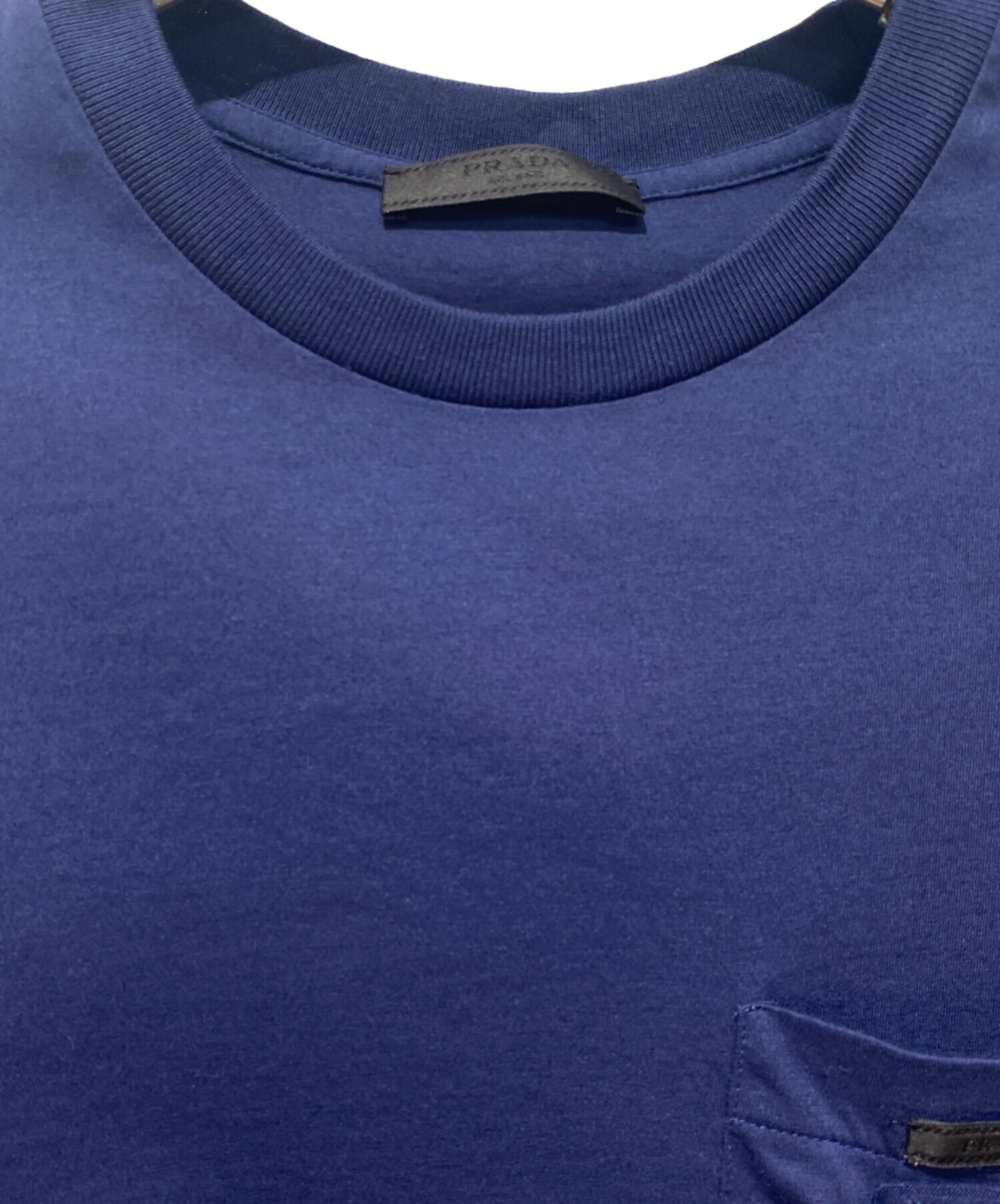 中古・古着通販】PRADA (プラダ) トライアングルロゴポケットTシャツ