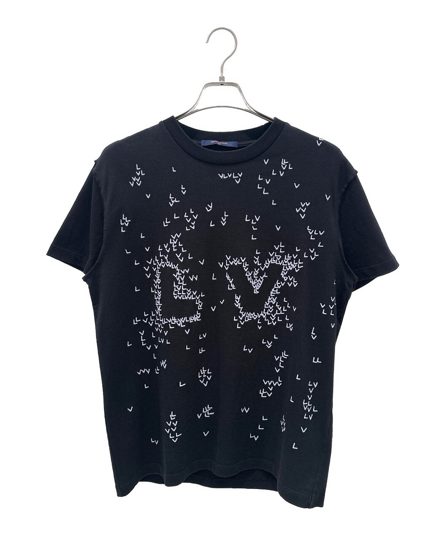Louis Vuitton ロゴプリント Tシャツ　百貨店購入 ブランド古着】LVロゴプリント半袖Tシャツ（Tシャツ/カットソー