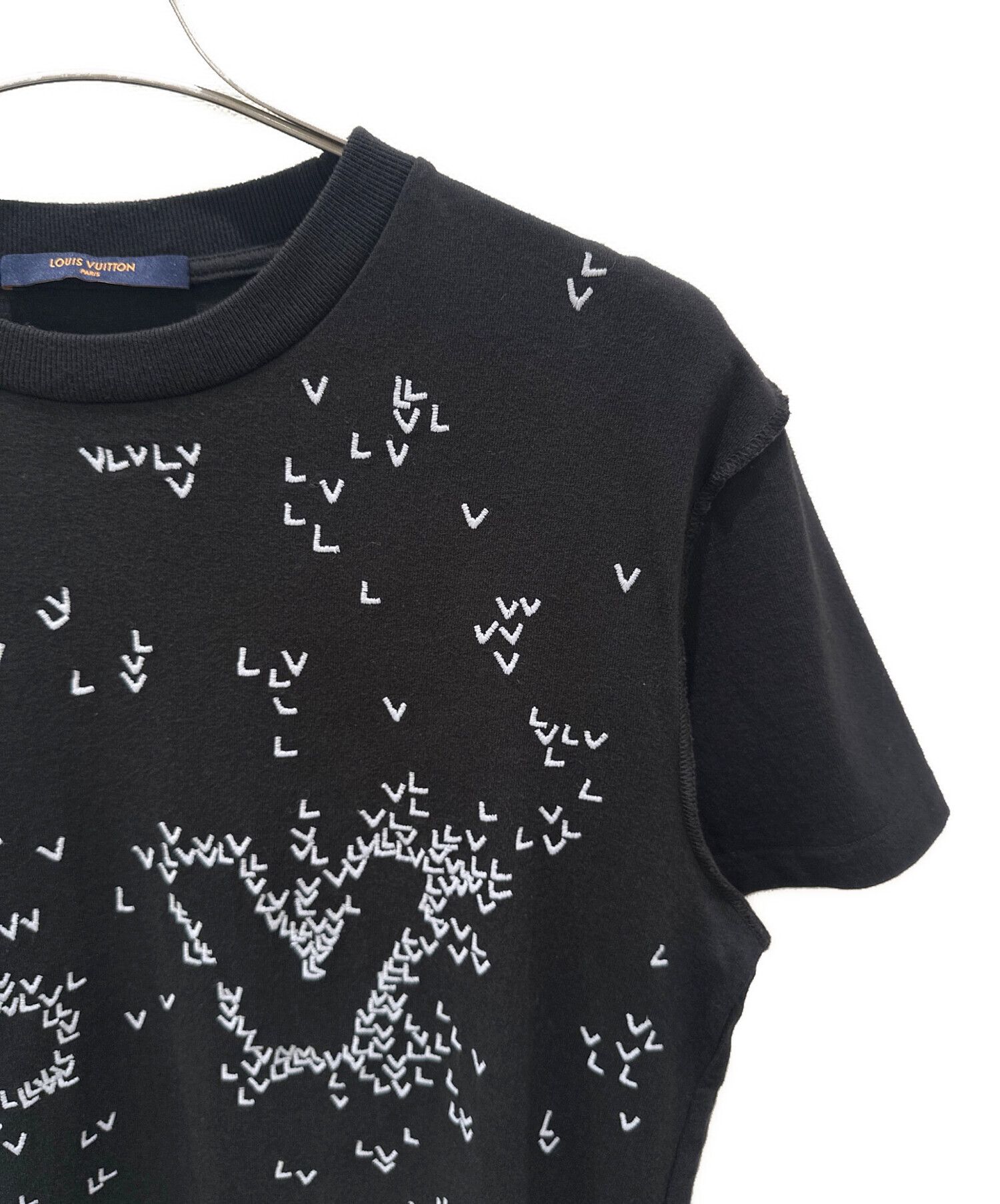 ルイヴィトン LVスプレッドエンブロイダリー Tシャツ LOUIS VUITTON スプレッドエンブロイダリーTシャツ Sサイズ 【公式通販