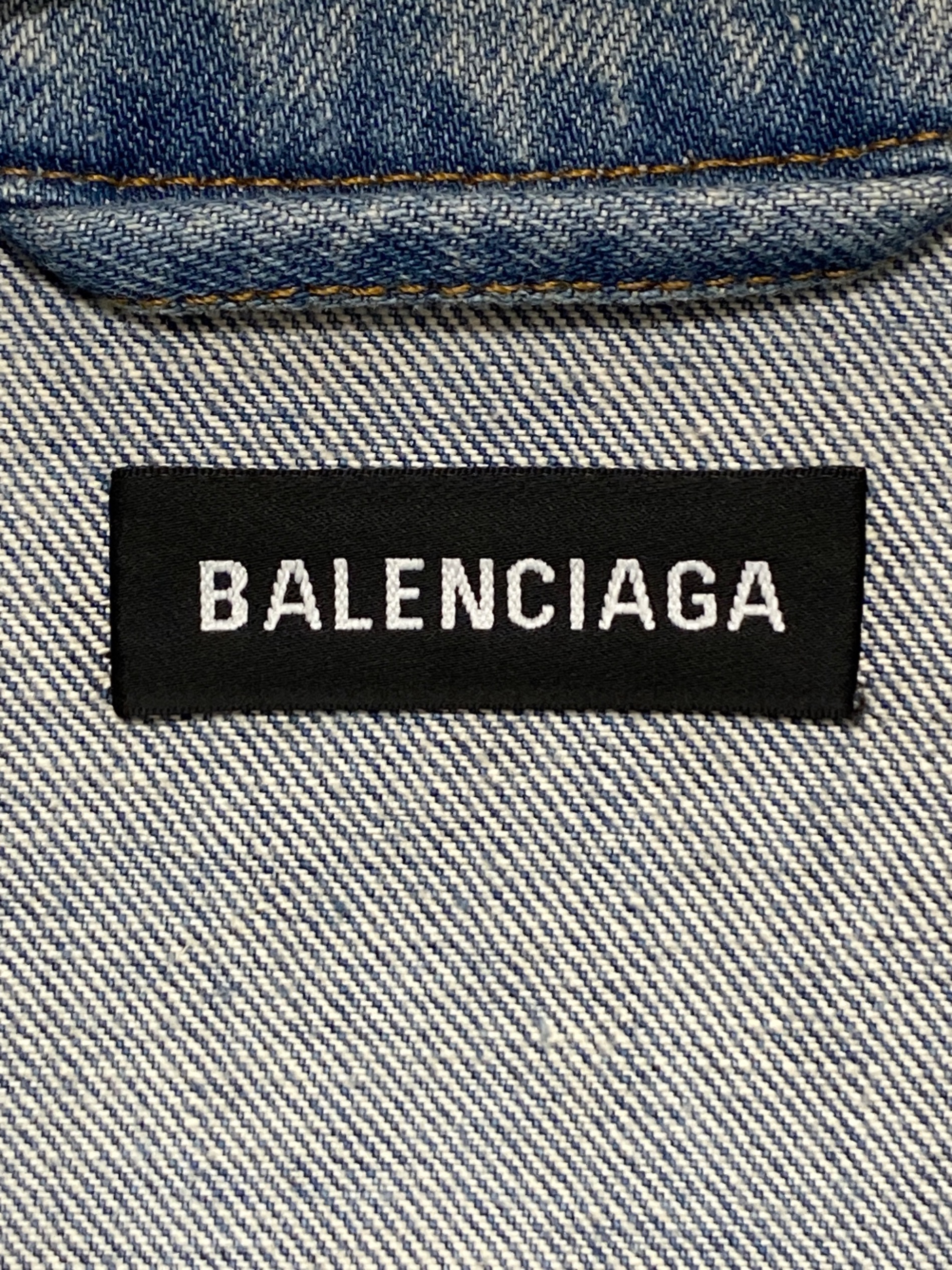 中古・古着通販】BALENCIAGA (バレンシアガ) GRAPHIC DENIM JACKET