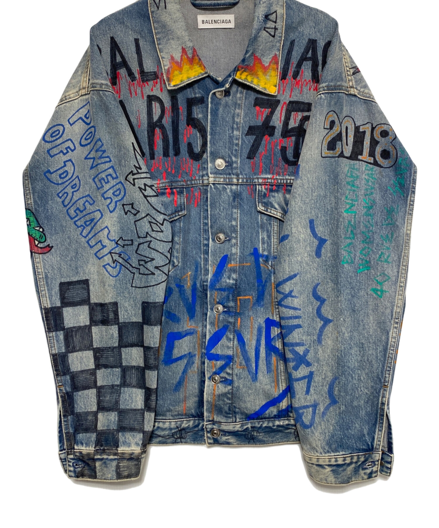 中古・古着通販】BALENCIAGA (バレンシアガ) OVERSIZED DENIM JACKET