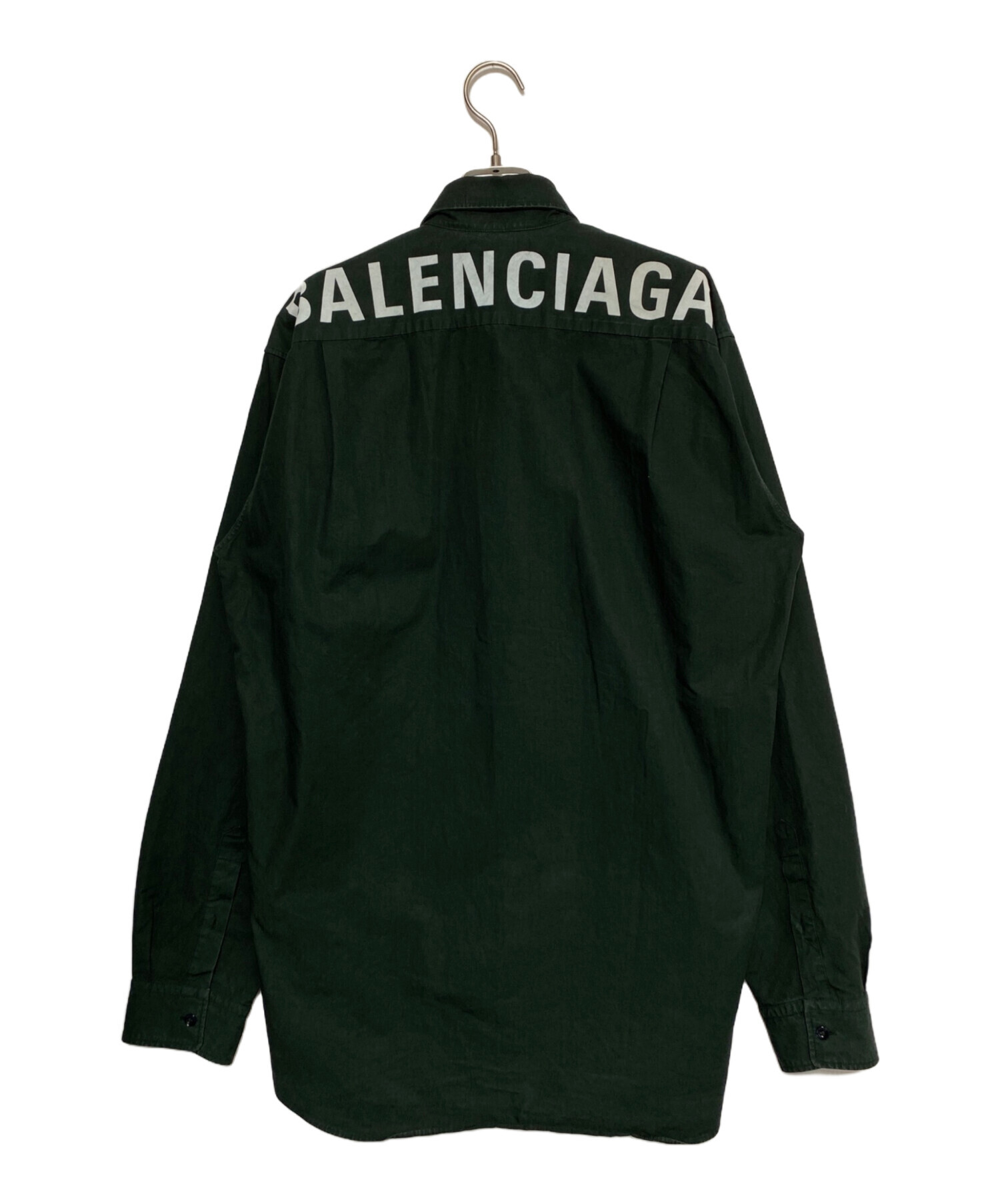 中古・古着通販】BALENCIAGA (バレンシアガ) バックロゴオーバーサイズ 
