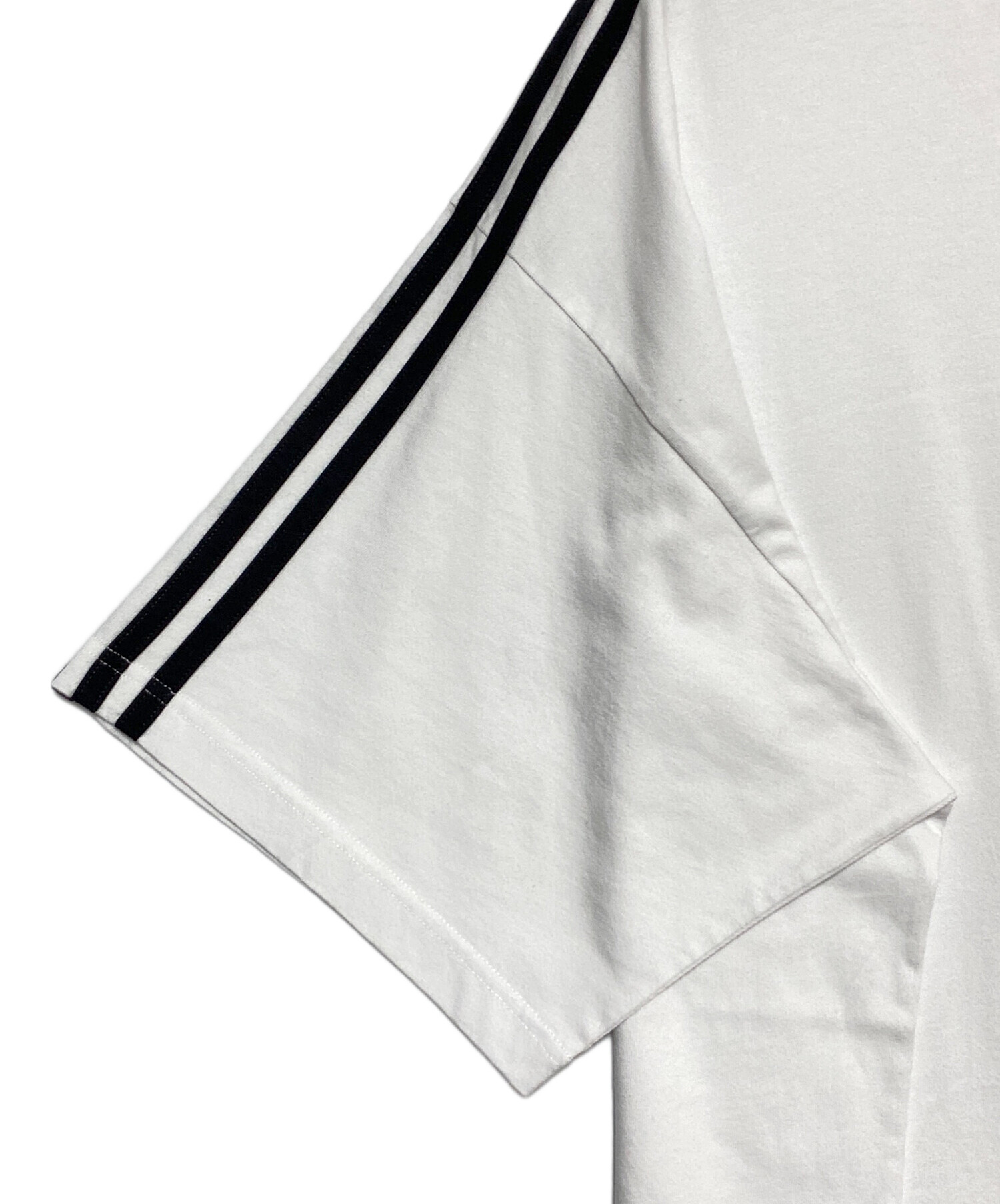 balenciaga アディダス Tシャツ ホワイト バレンシアガ 半袖Tシャツ ADIDASコラボ WHITE オーバーサイズTEE