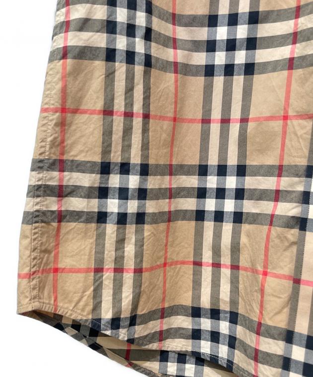 中古・古着通販】BURBERRY (バーバリー) ノバチェックシャツ ベージュ
