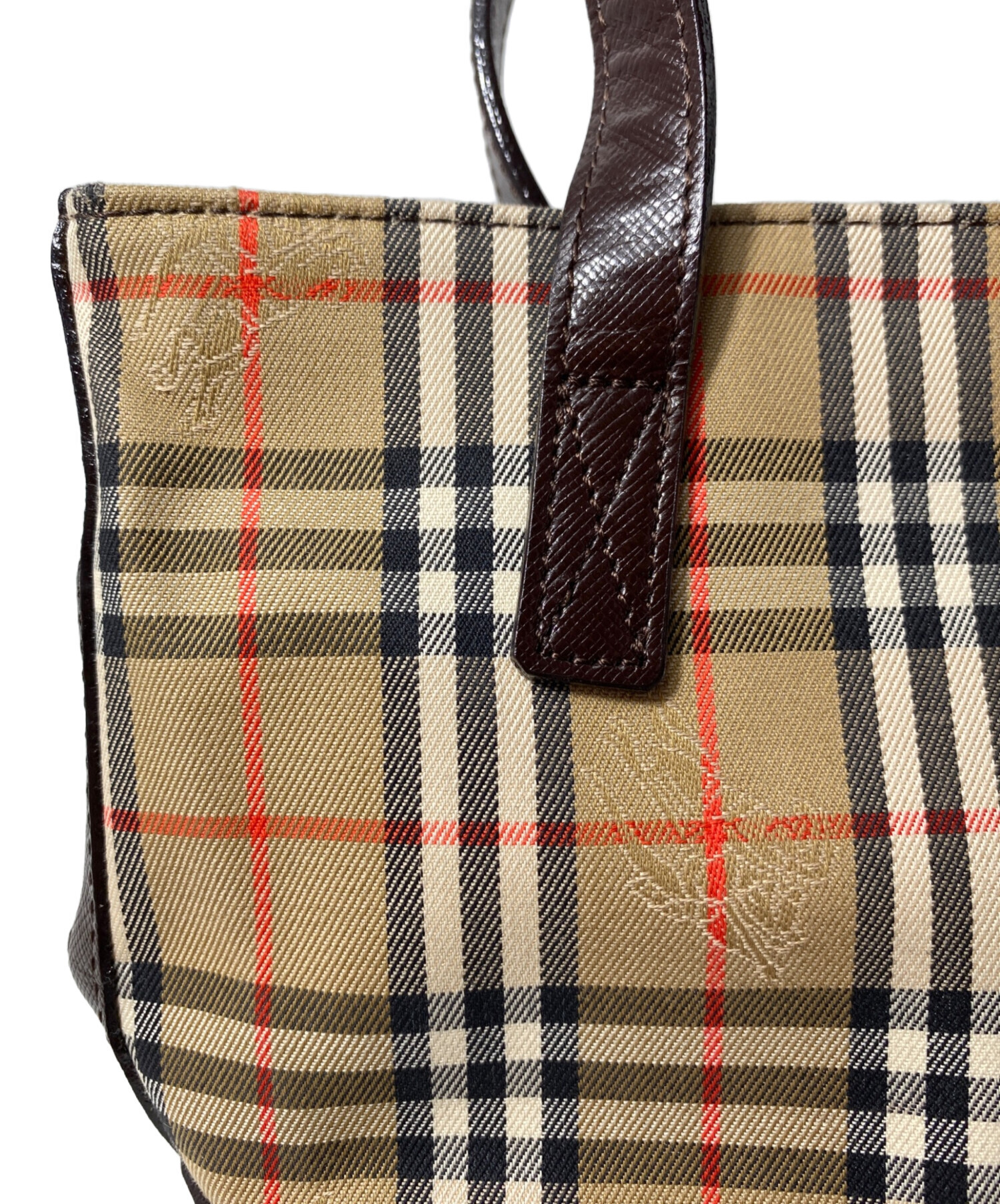 バーバリー ノバチェック BURBERRY シャドーホース ミニトート LONDON 