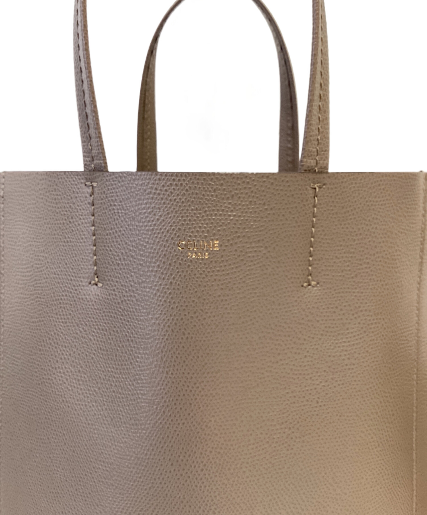 中古・古着通販】CELINE (セリーヌ) バーティカルカバ スモール グレー 