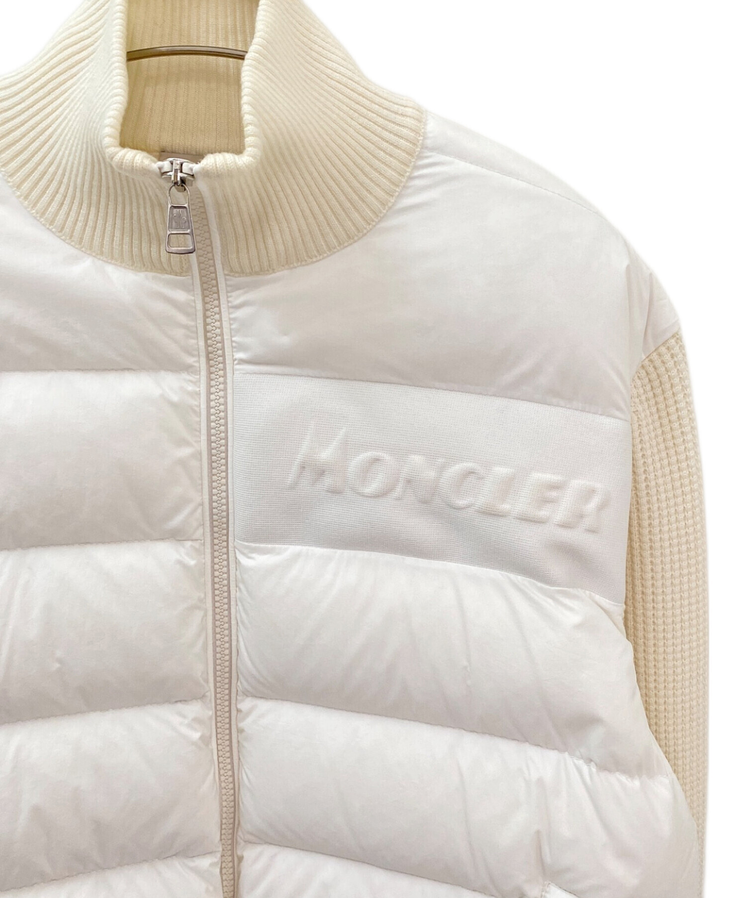 中古・古着通販】MONCLER (モンクレール) CARDIGAN TRICOT/ニット切替