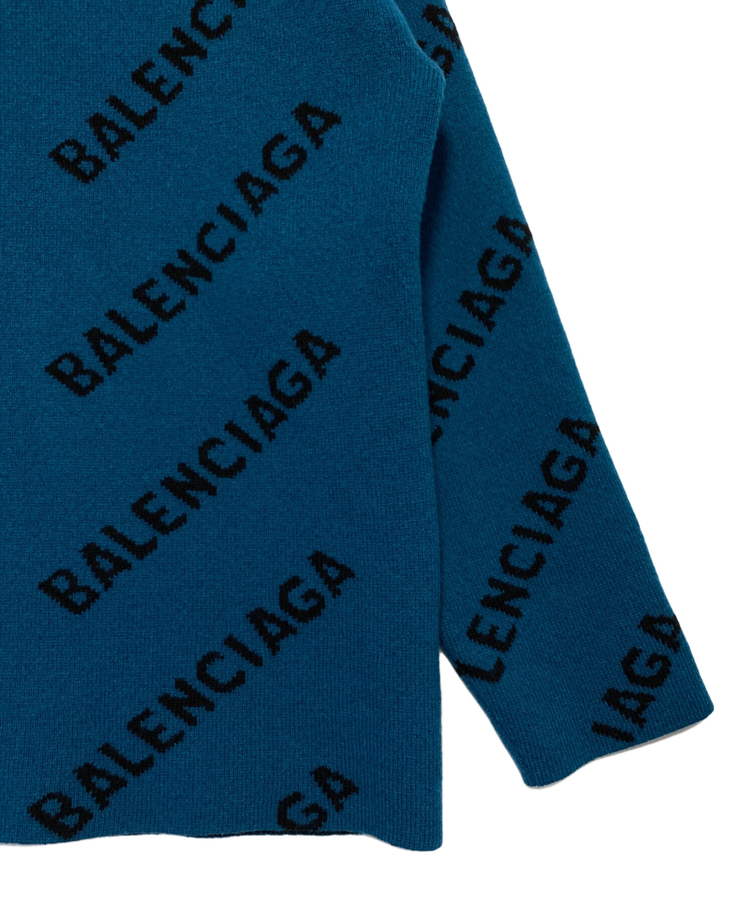 中古・古着通販】BALENCIAGA (バレンシアガ) オールオーバーロゴニット
