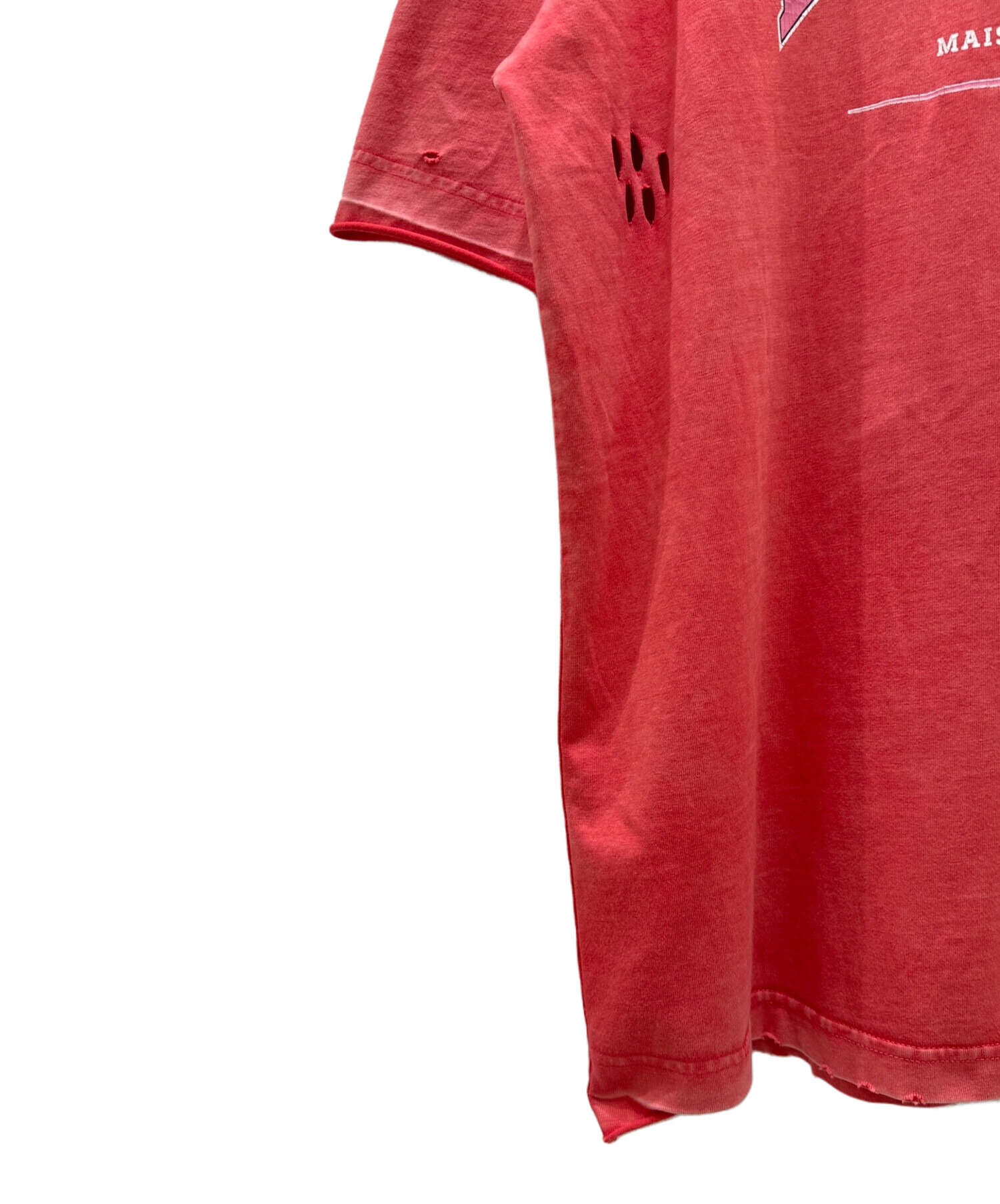 中古・古着通販】BALENCIAGA (バレンシアガ) ダメージ加工Tシャツ