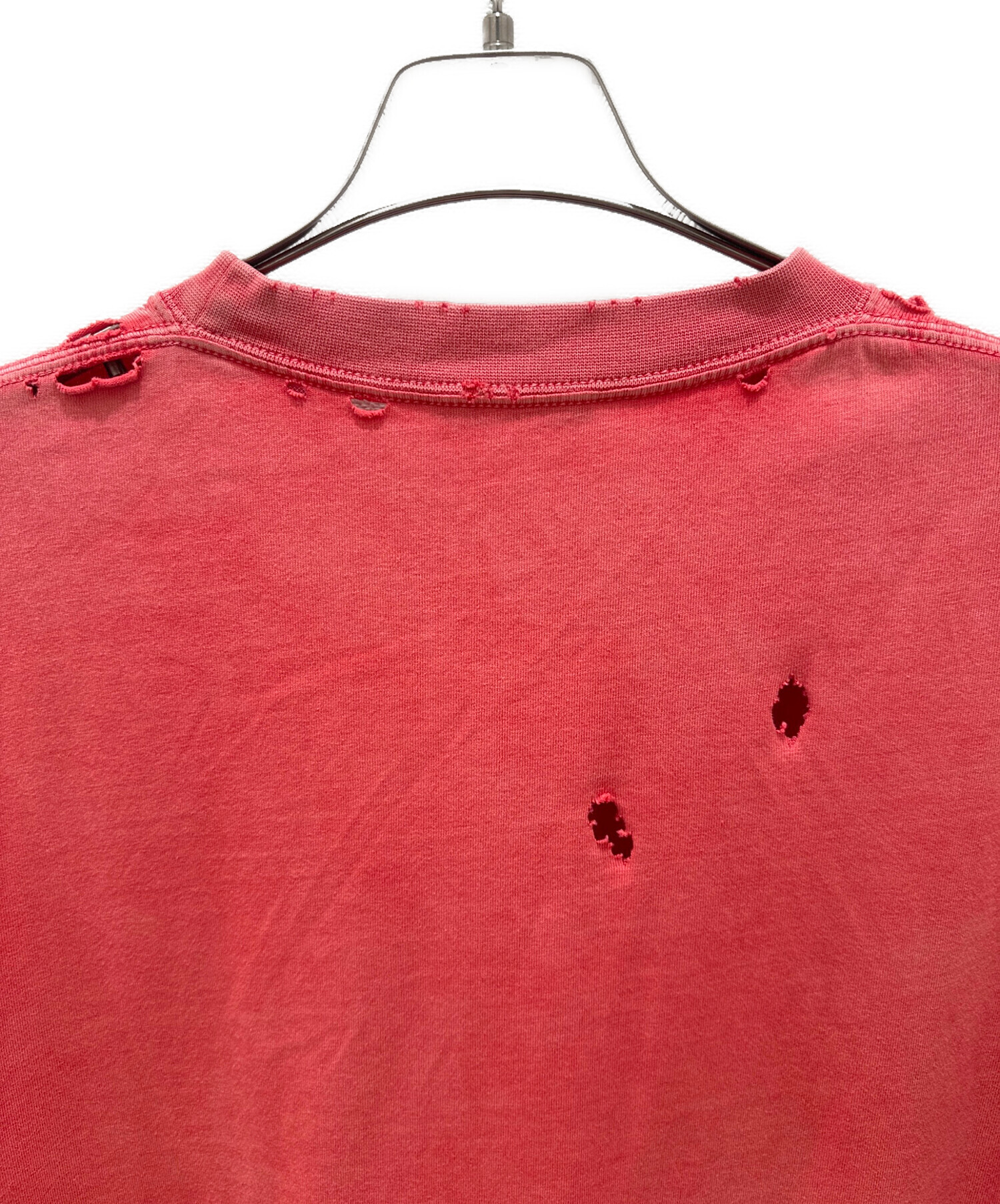 中古・古着通販】BALENCIAGA (バレンシアガ) ダメージ加工Tシャツ