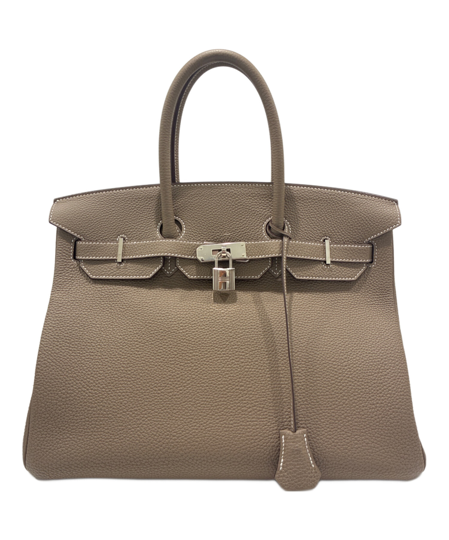 中古・古着通販】HERMES (エルメス) バーキン35/シルバー金具/トゴ/Y
