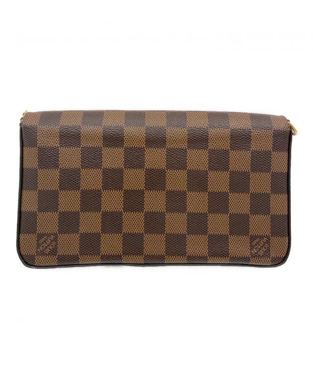 美品LOUIS VUITTON ポシェット・フェリシー ダミエ スリーズ中古 中古・古着通販】LOUIS VUITTON (ルイ ヴィトン) ダミエ ポシェット