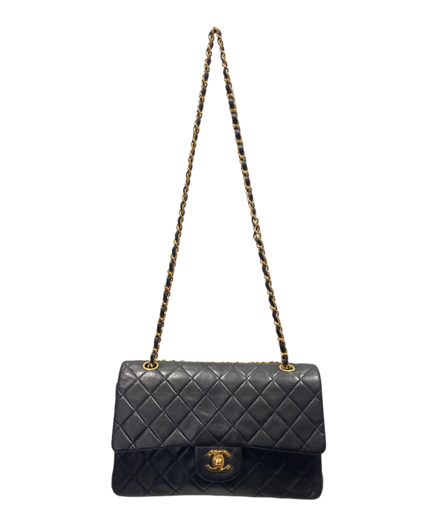 中古・古着通販】CHANEL (シャネル) マトラッセ25/Wフラップチェーン