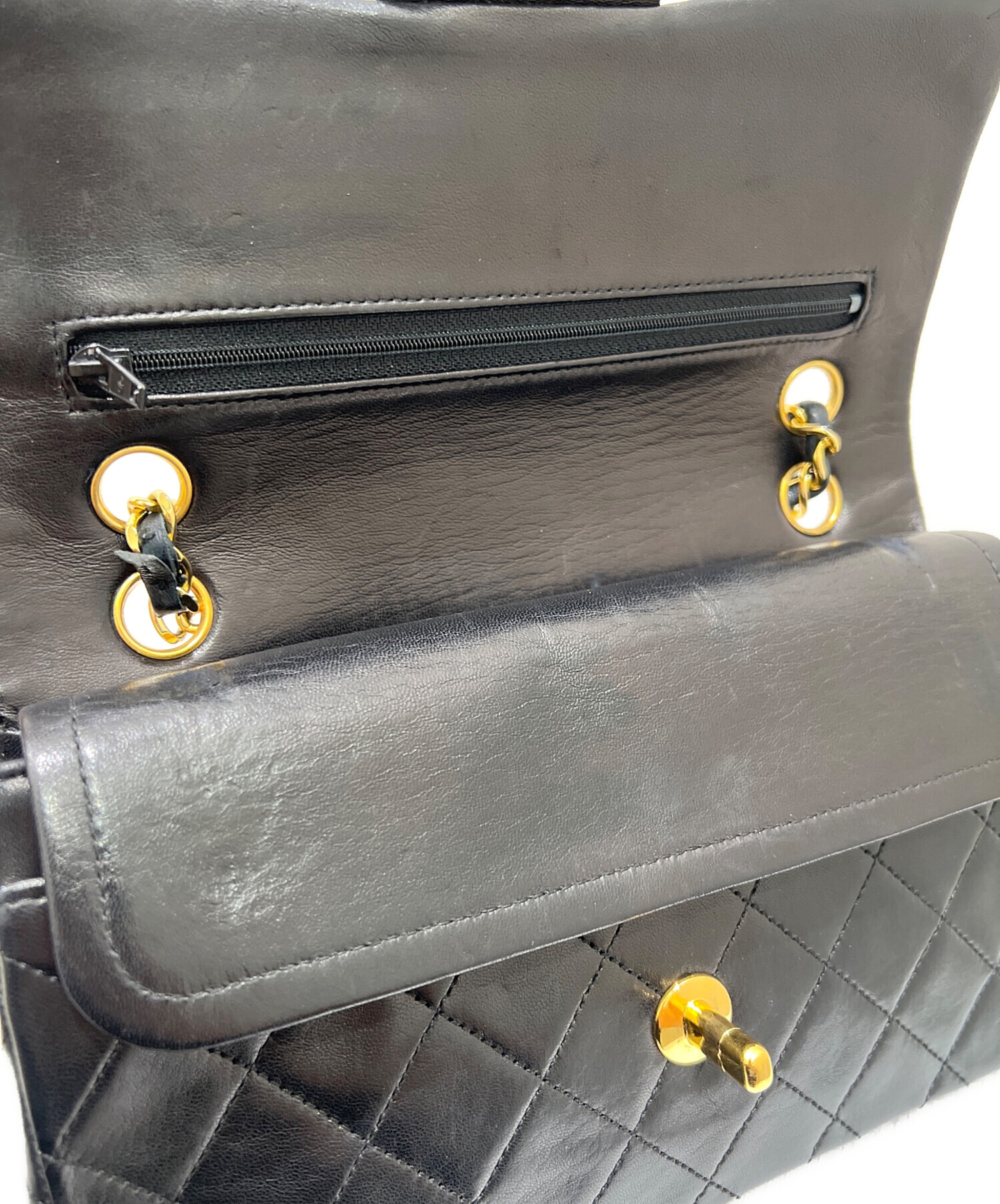 中古・古着通販】CHANEL (シャネル) マトラッセ23Wフラップチェーン 