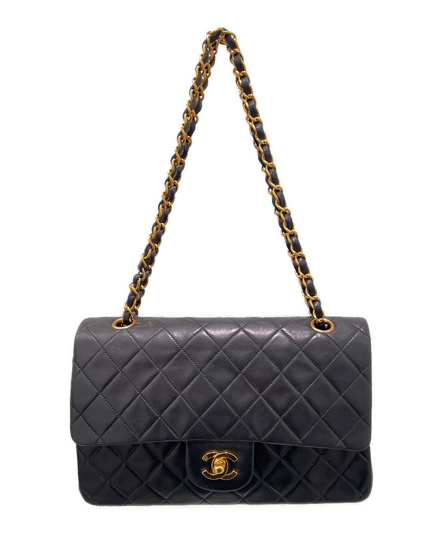 中古・古着通販】CHANEL (シャネル) マトラッセ25Wフラップチェーン 