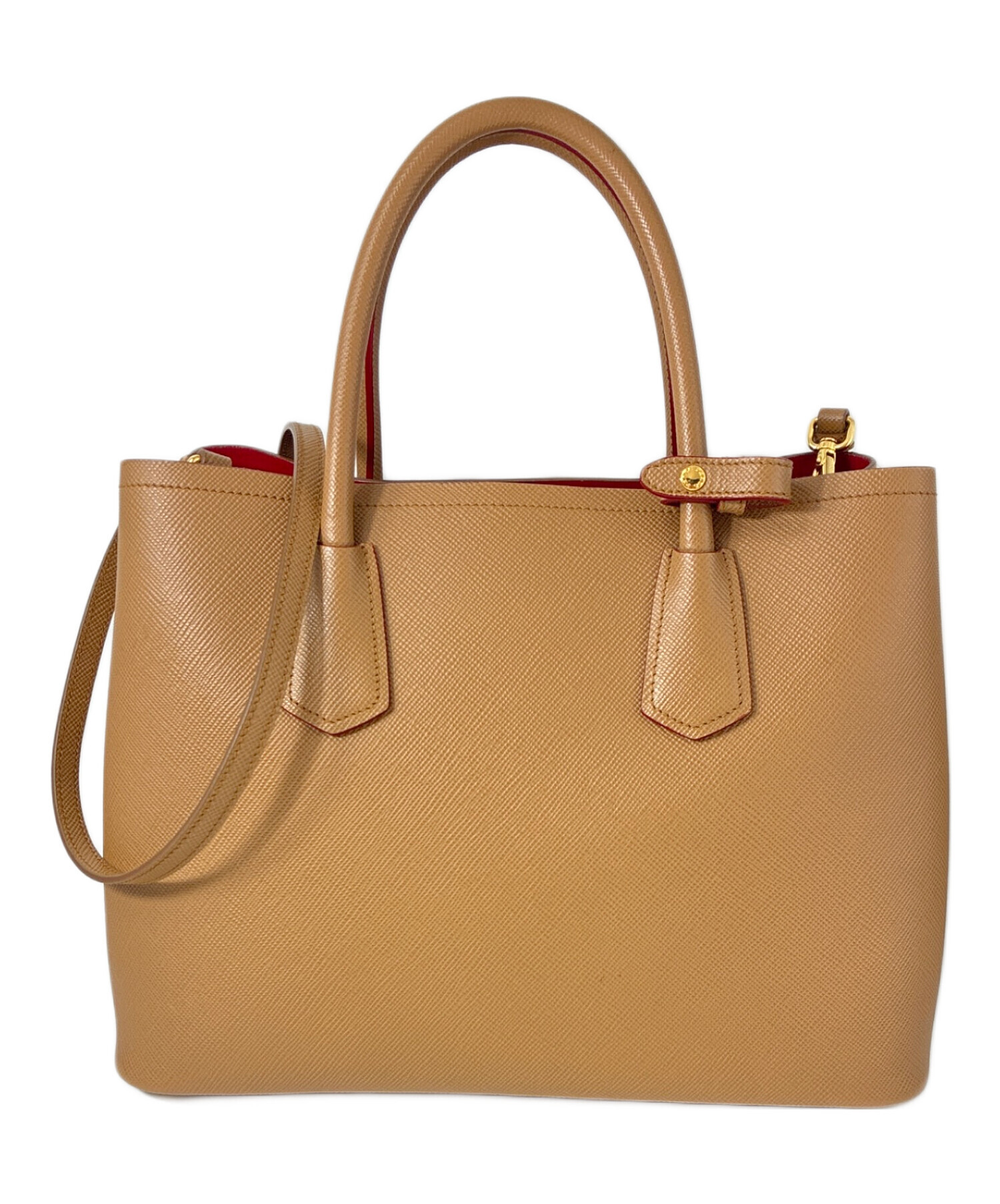 中古・古着通販】PRADA (プラダ) サフィアーノキュイール 2WAY
