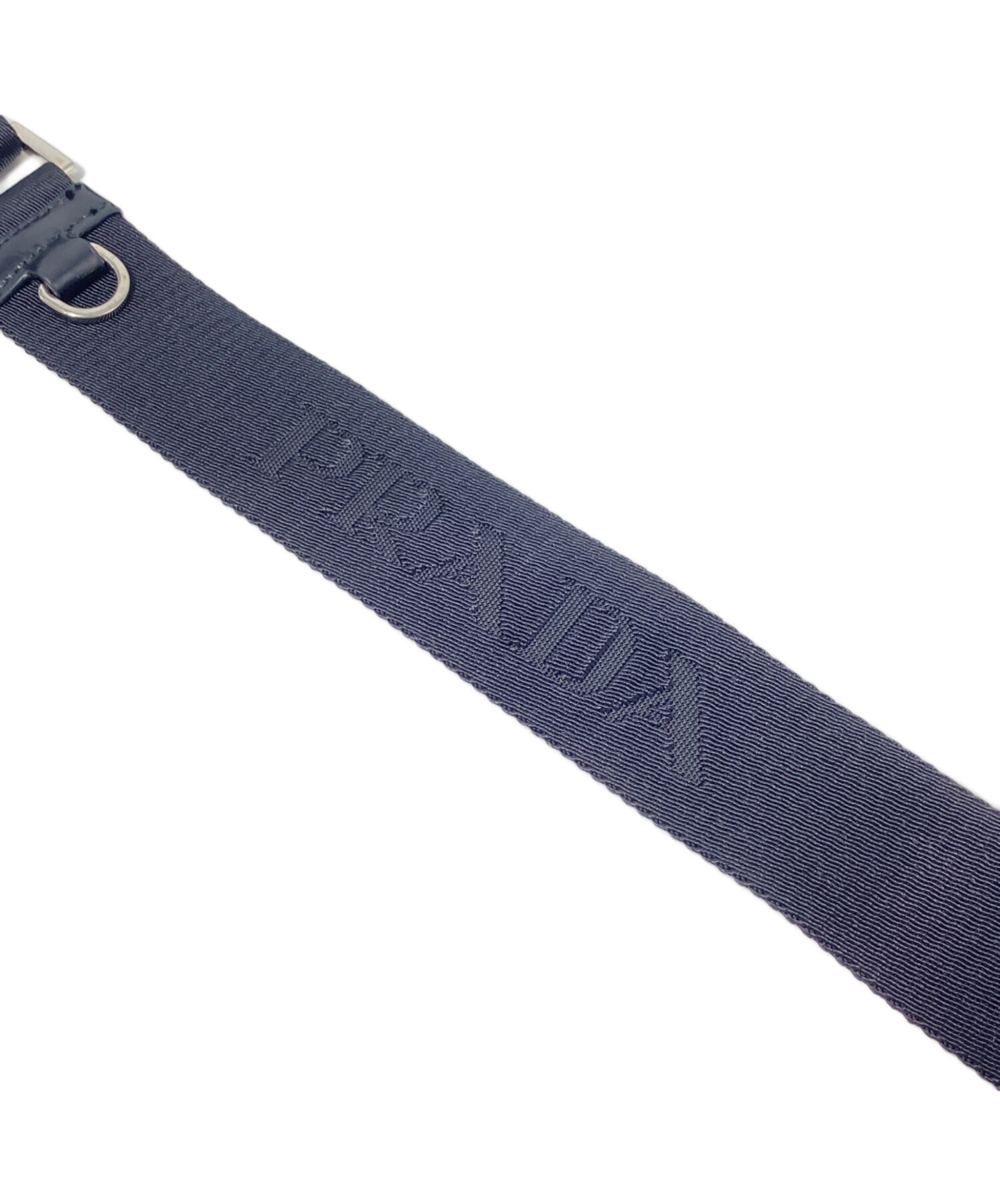 中古・古着通販】PRADA (プラダ) ロゴプレートショルダーポーチ
