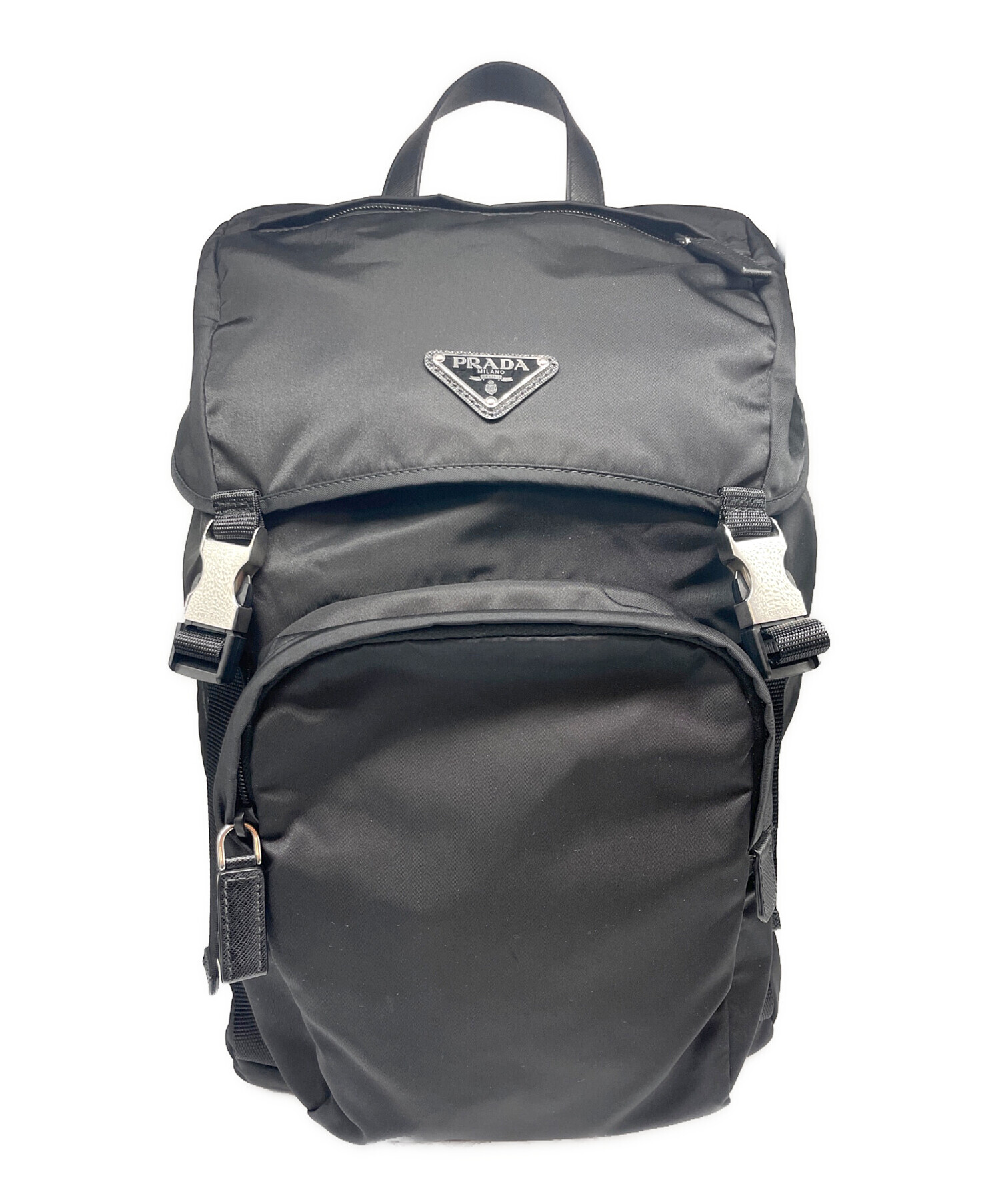 中古・古着通販】PRADA (プラダ) Re-Nylon xサフィアーノレザー バック