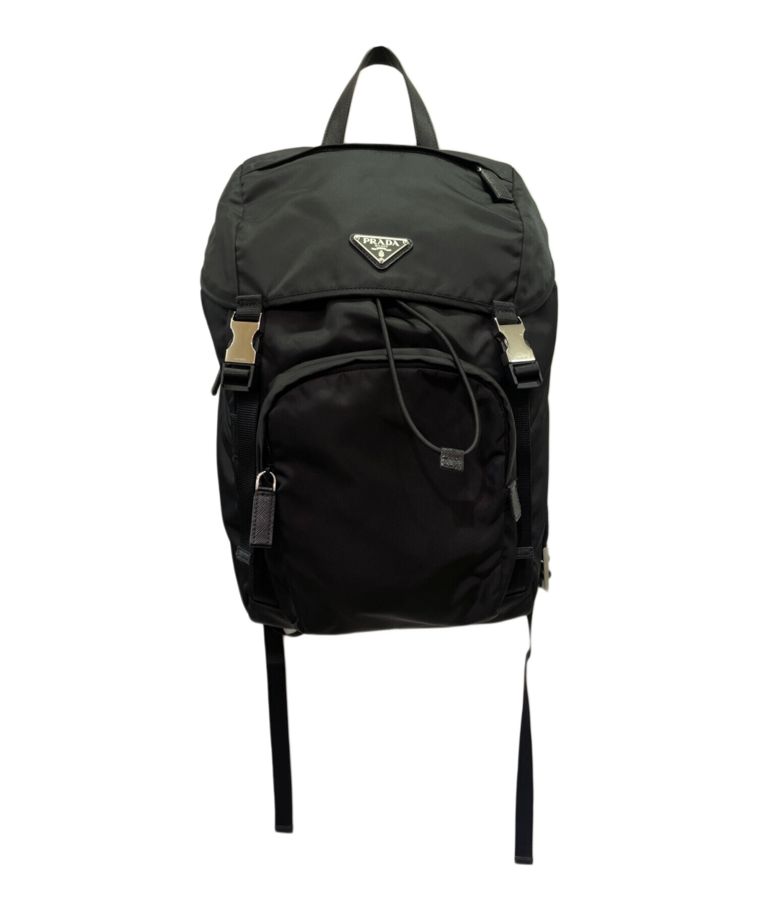 中古・古着通販】PRADA (プラダ) Re-Nylon xサフィアーノレザー バック 