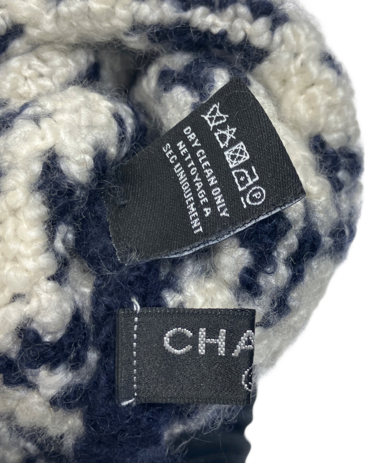 【✨シルク＆カシミヤ✨】CHANEL　ココマーク　アームカバー　アームウォーマー 中古・古着通販】CHANEL (シャネル) CHANEL ARM COVER/カシミヤ混