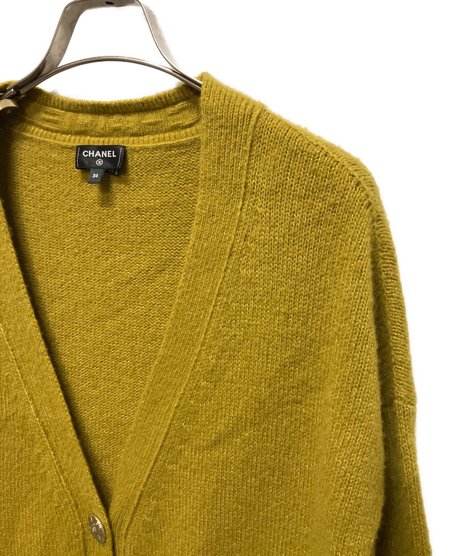 中古・古着通販】CHANEL (シャネル) Coco Button Knit Cardigan