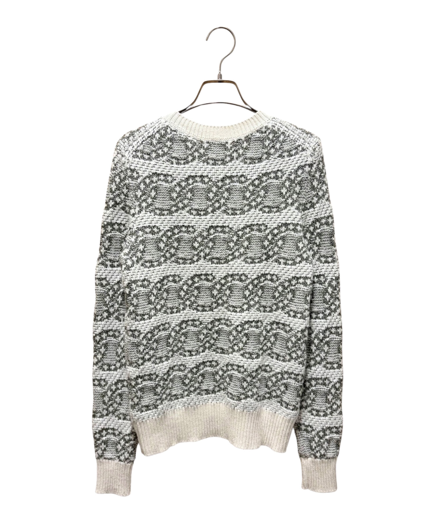 中古・古着通販】CHANEL (シャネル) ココマークジャガードニット
