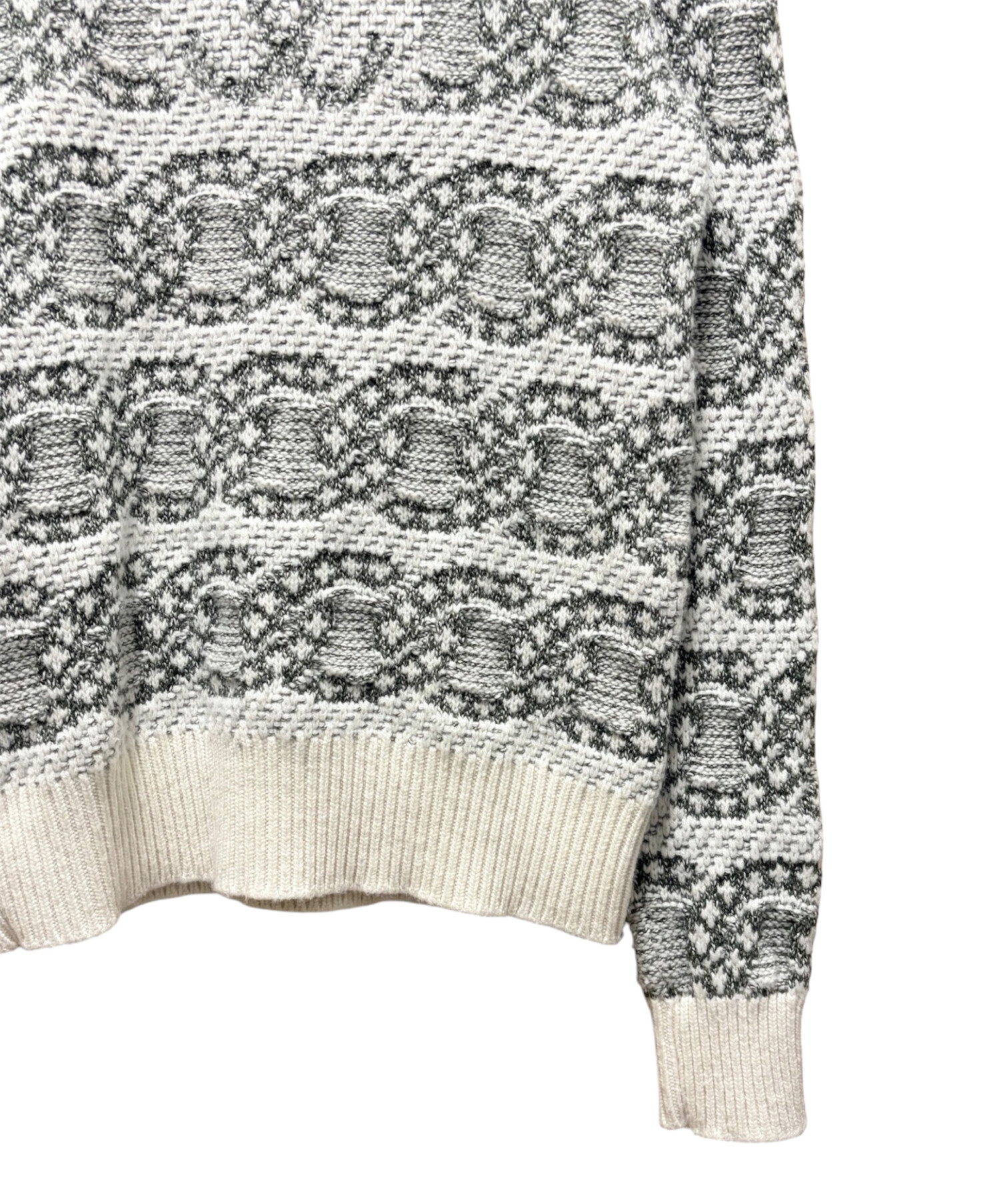 中古・古着通販】CHANEL (シャネル) ココマークジャガードニット