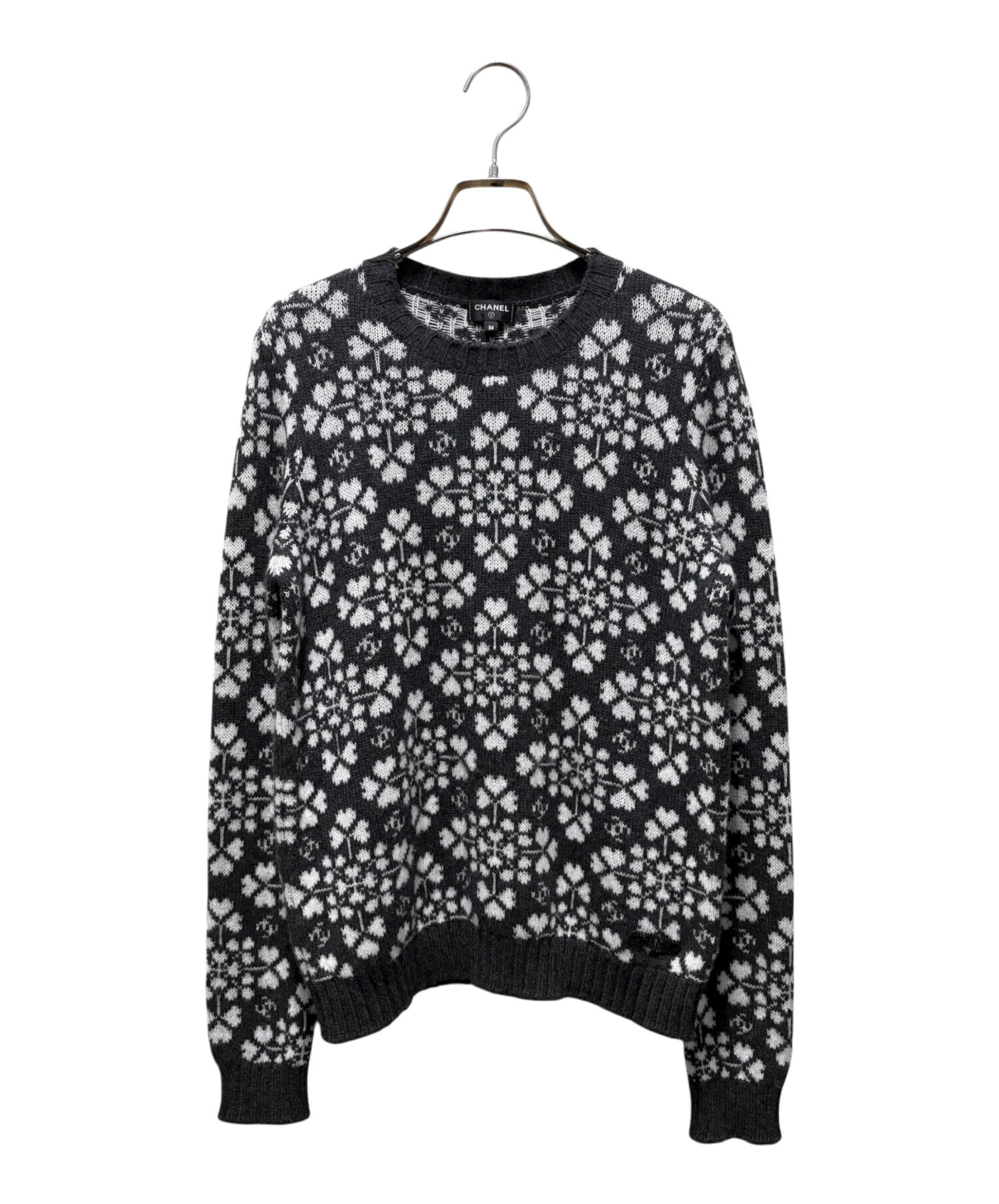 中古・古着通販】CHANEL (シャネル) カシミヤノルディックセーター