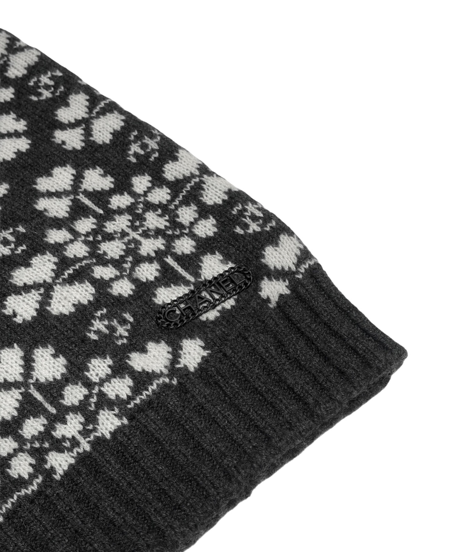 シャネルカシミヤセーター正規販売店購入 CHANEL（シャネル） セーター CHANEL 2023 23N ココ ネージュ ブラック