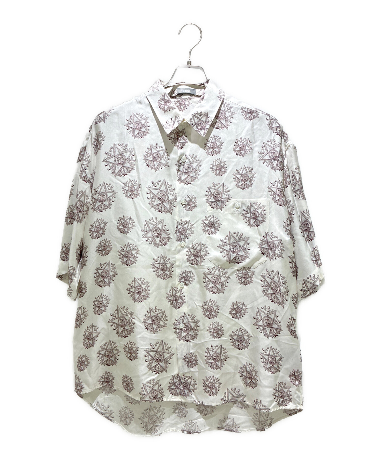 中古・古着通販】Dior (ディオール) シルクシャツ ホワイト サイズ:40