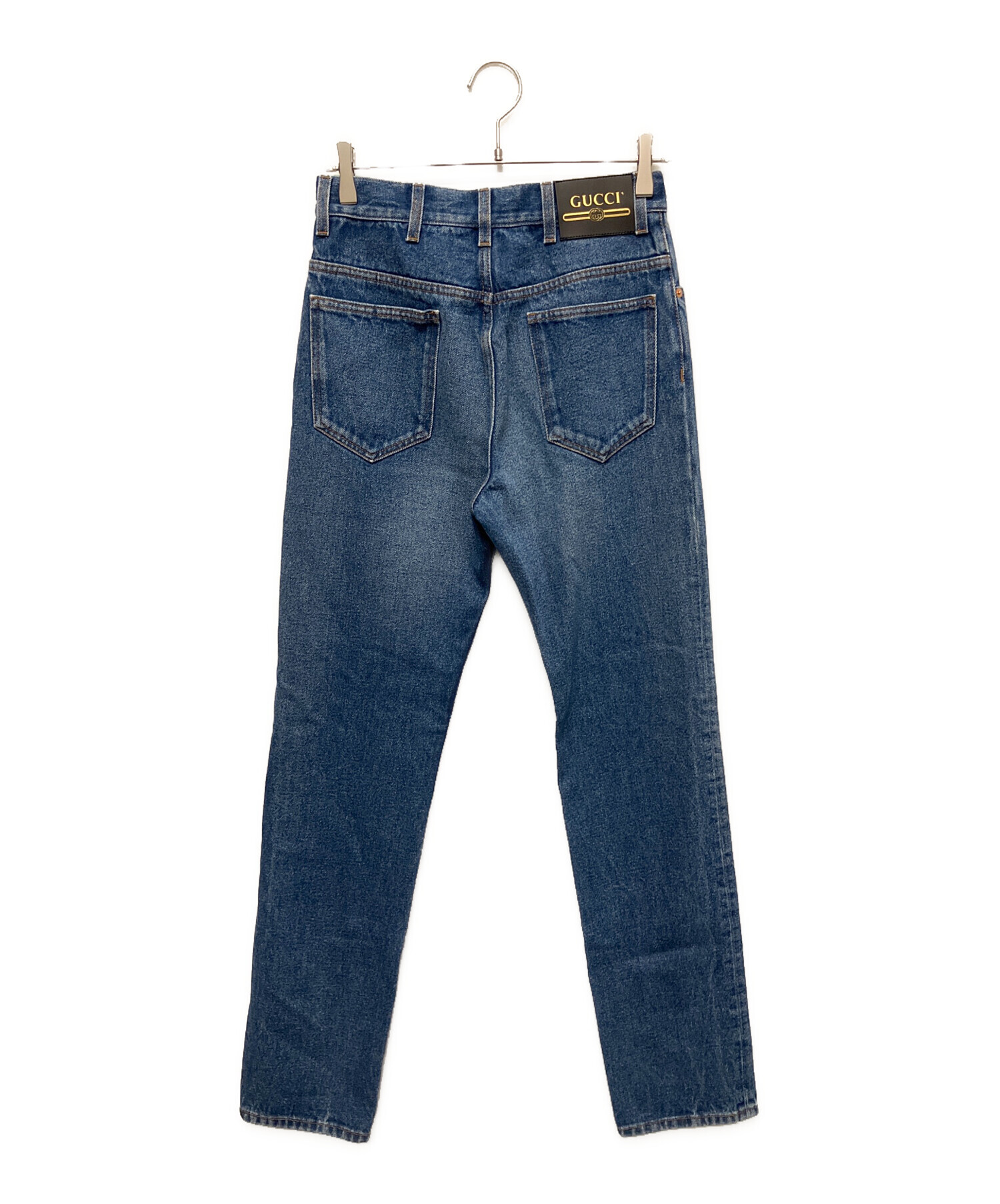 中古・古着通販】GUCCI (グッチ) デニムパンツ/ストレートデニムパンツ