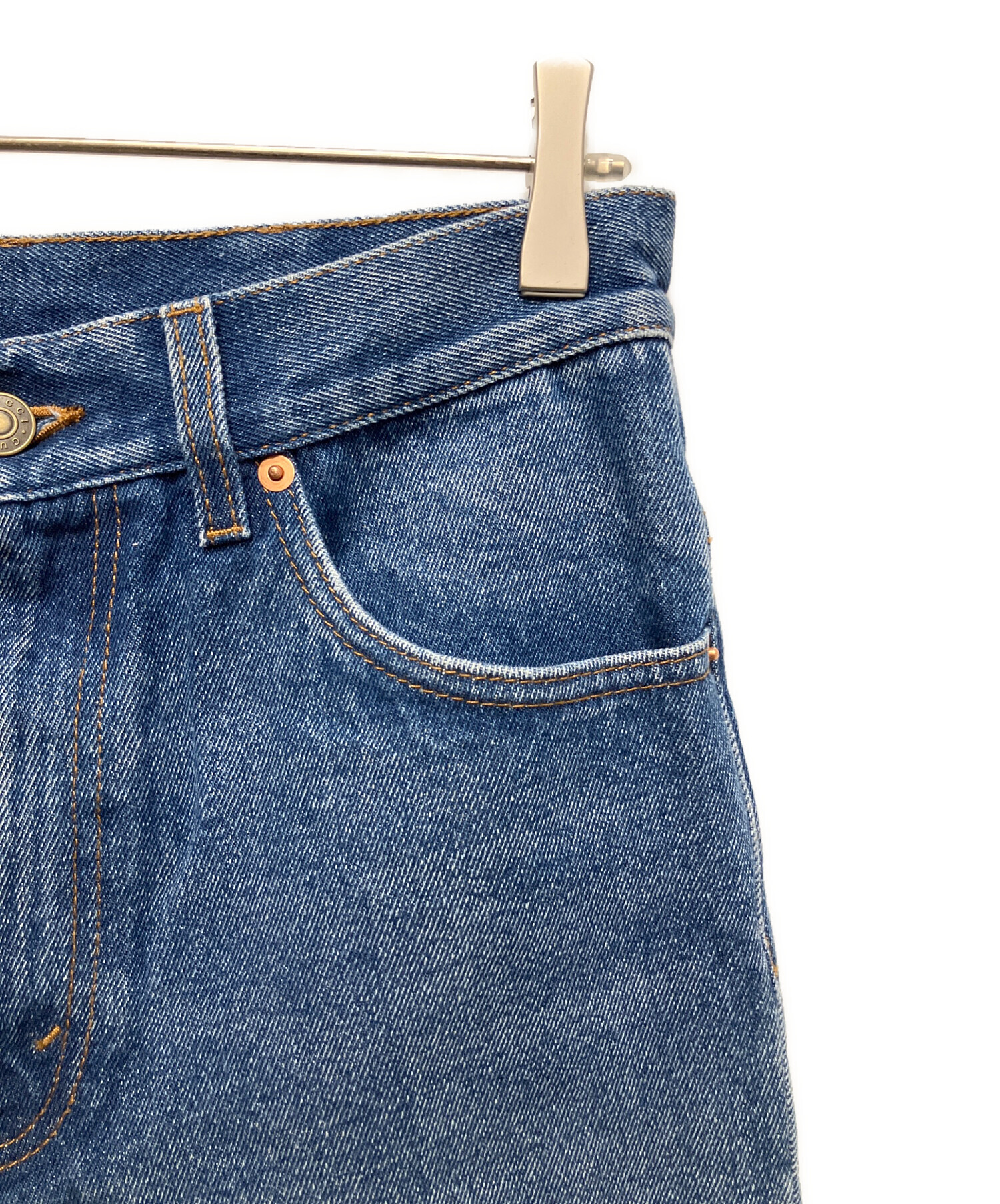 中古・古着通販】GUCCI (グッチ) デニムパンツ/ストレートデニムパンツ