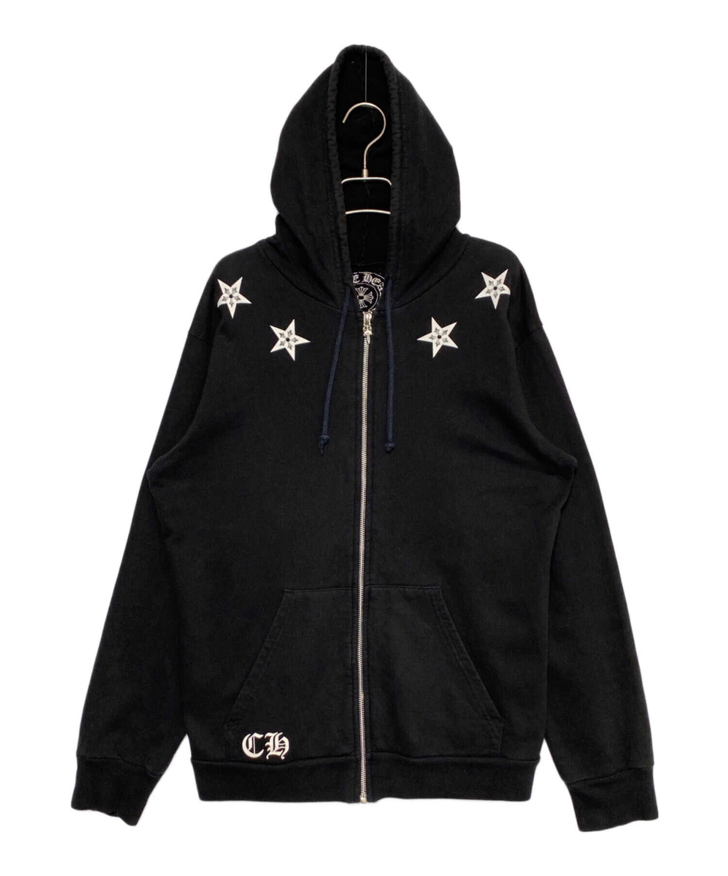 中古・古着通販】CHROME HEARTS (クロムハーツ) スタープリントジップ
