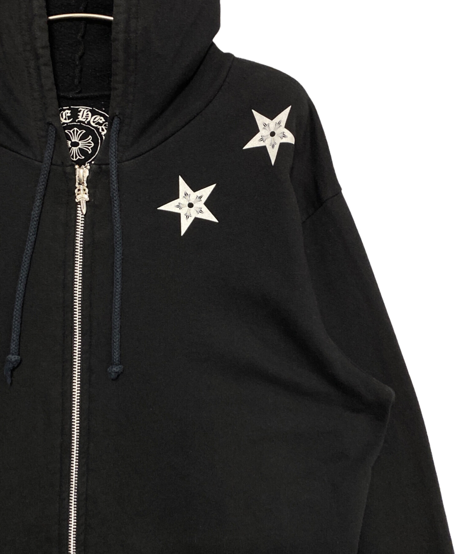 中古・古着通販】CHROME HEARTS (クロムハーツ) スタープリントジップ