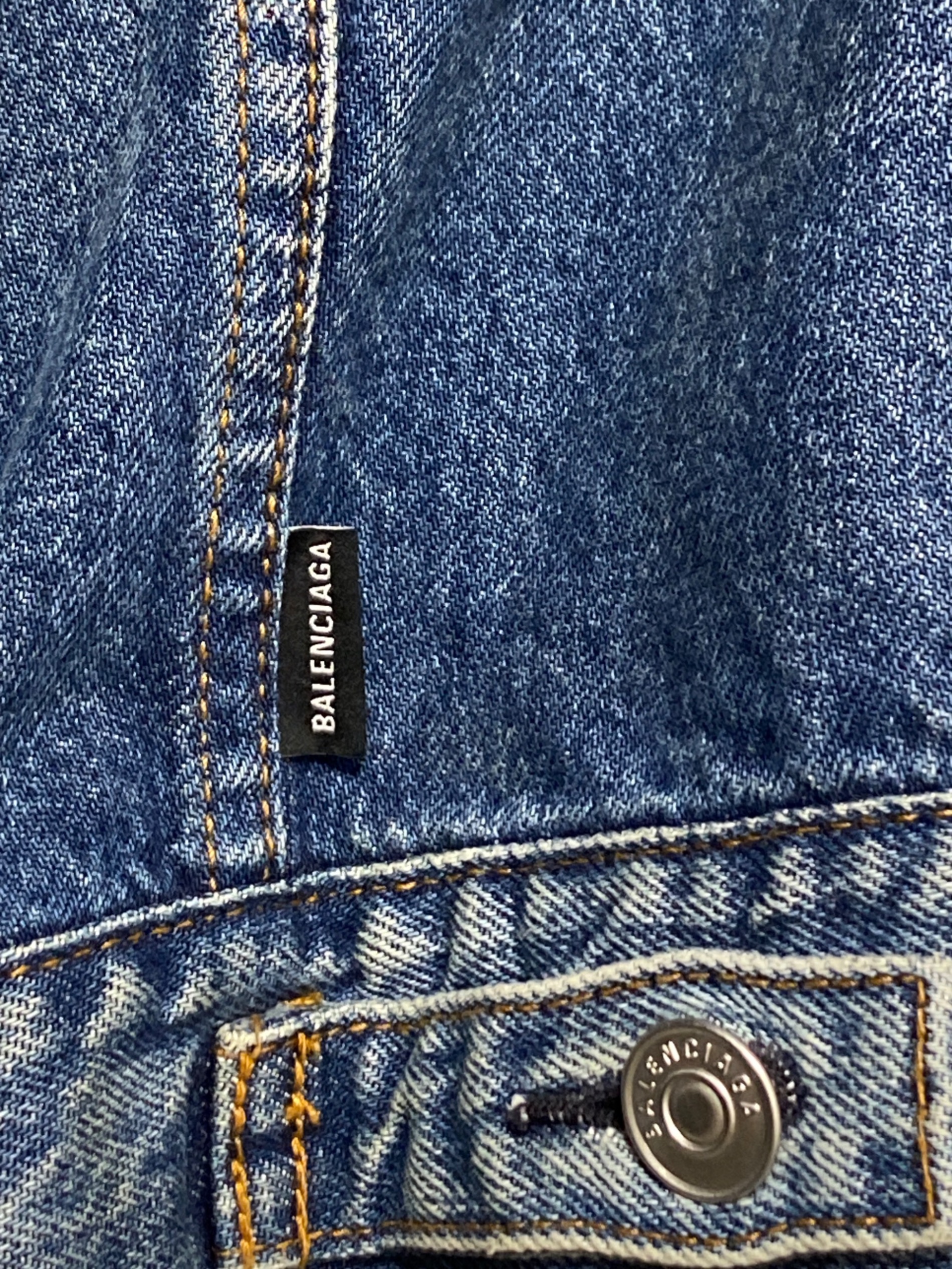 中古・古着通販】BALENCIAGA (バレンシアガ) バックロゴデニム