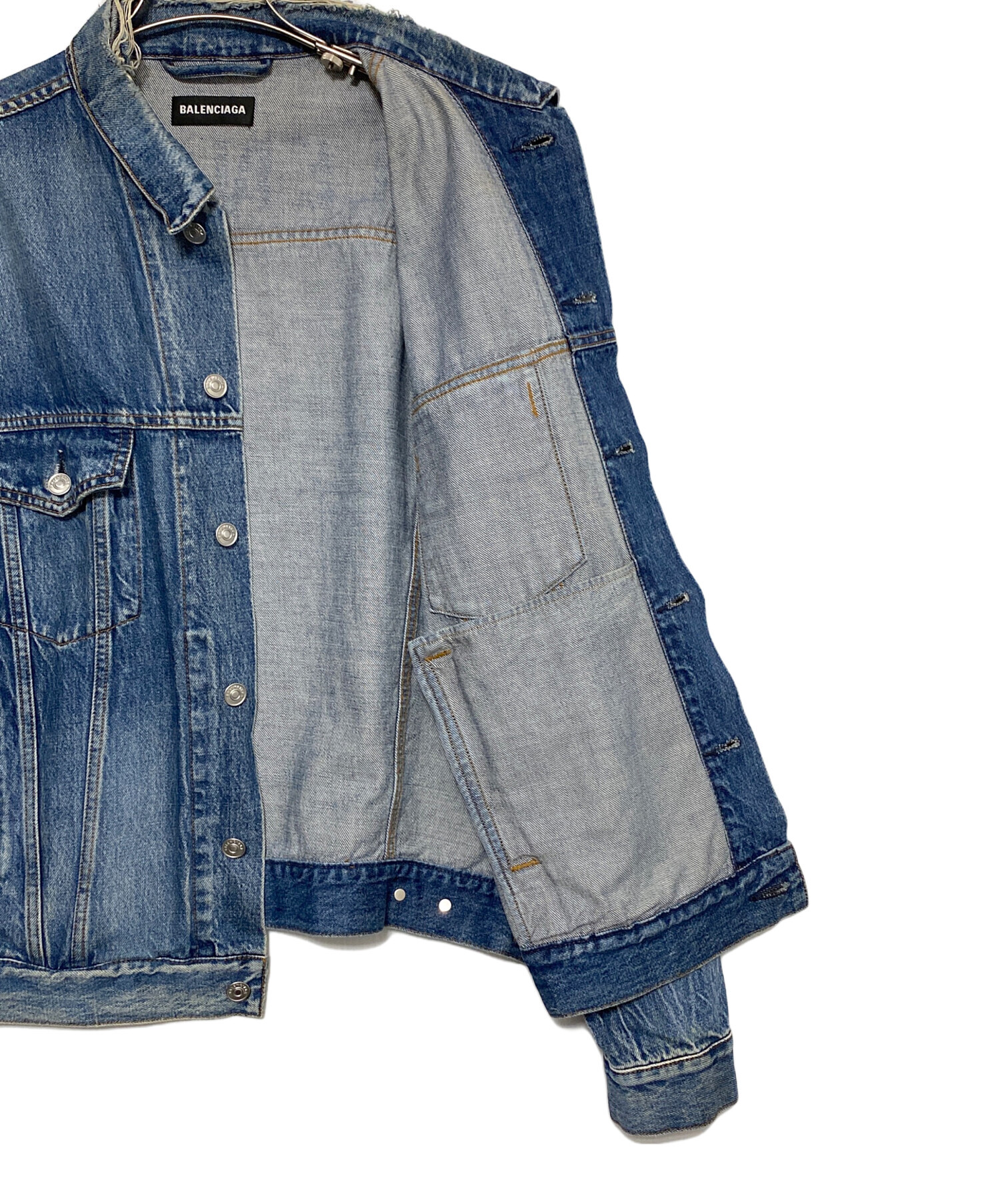 中古・古着通販】BALENCIAGA (バレンシアガ) バックロゴデニム