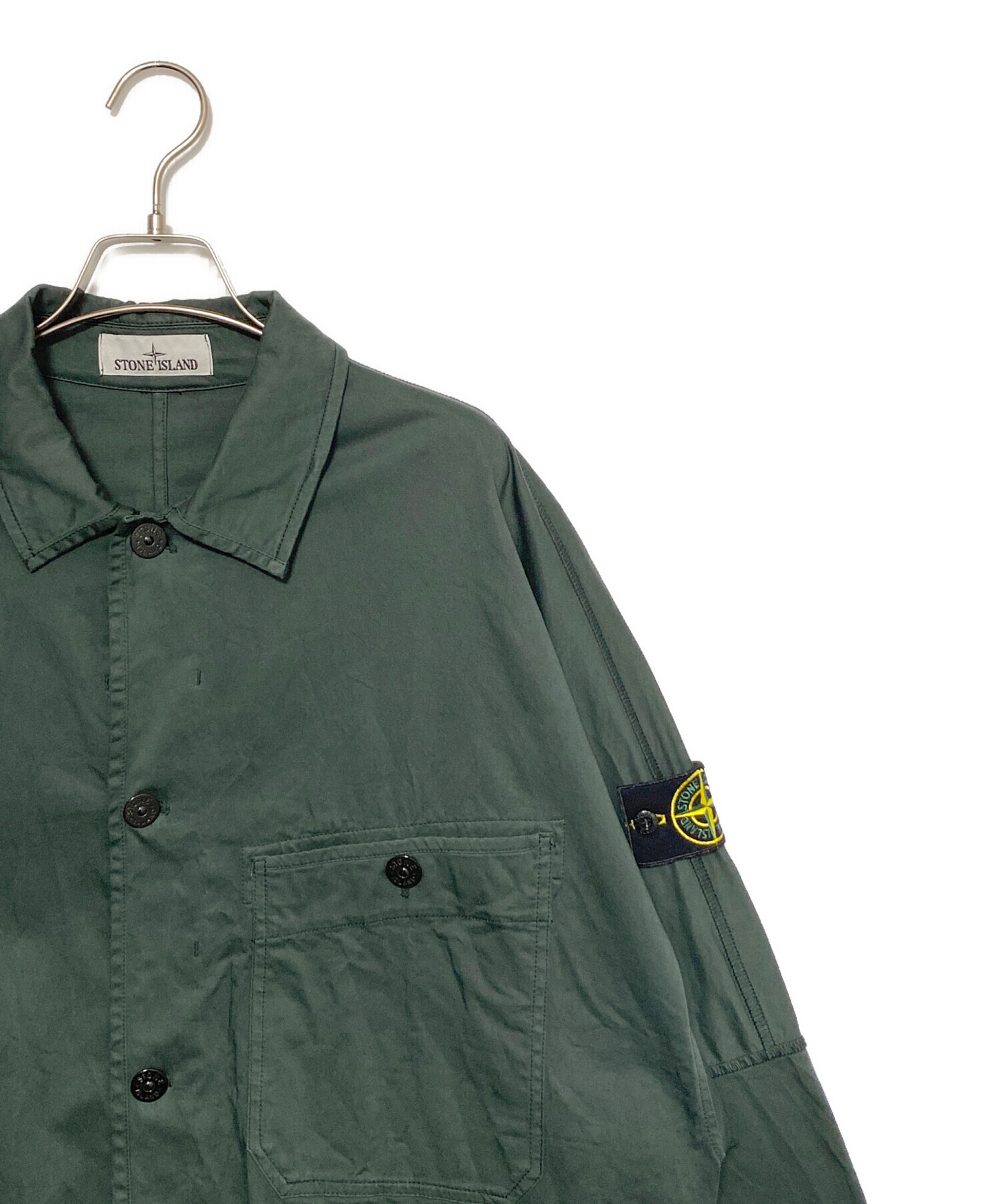 中古・古着通販】STONE ISLAND (ストーンアイランド) シャツジャケット