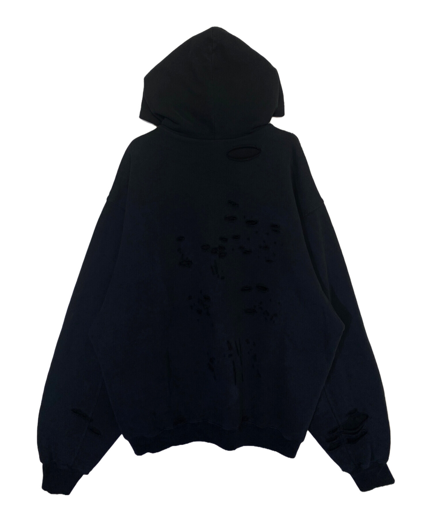 中古・古着通販】BALENCIAGA (バレンシアガ) デストロイ加工ロゴ