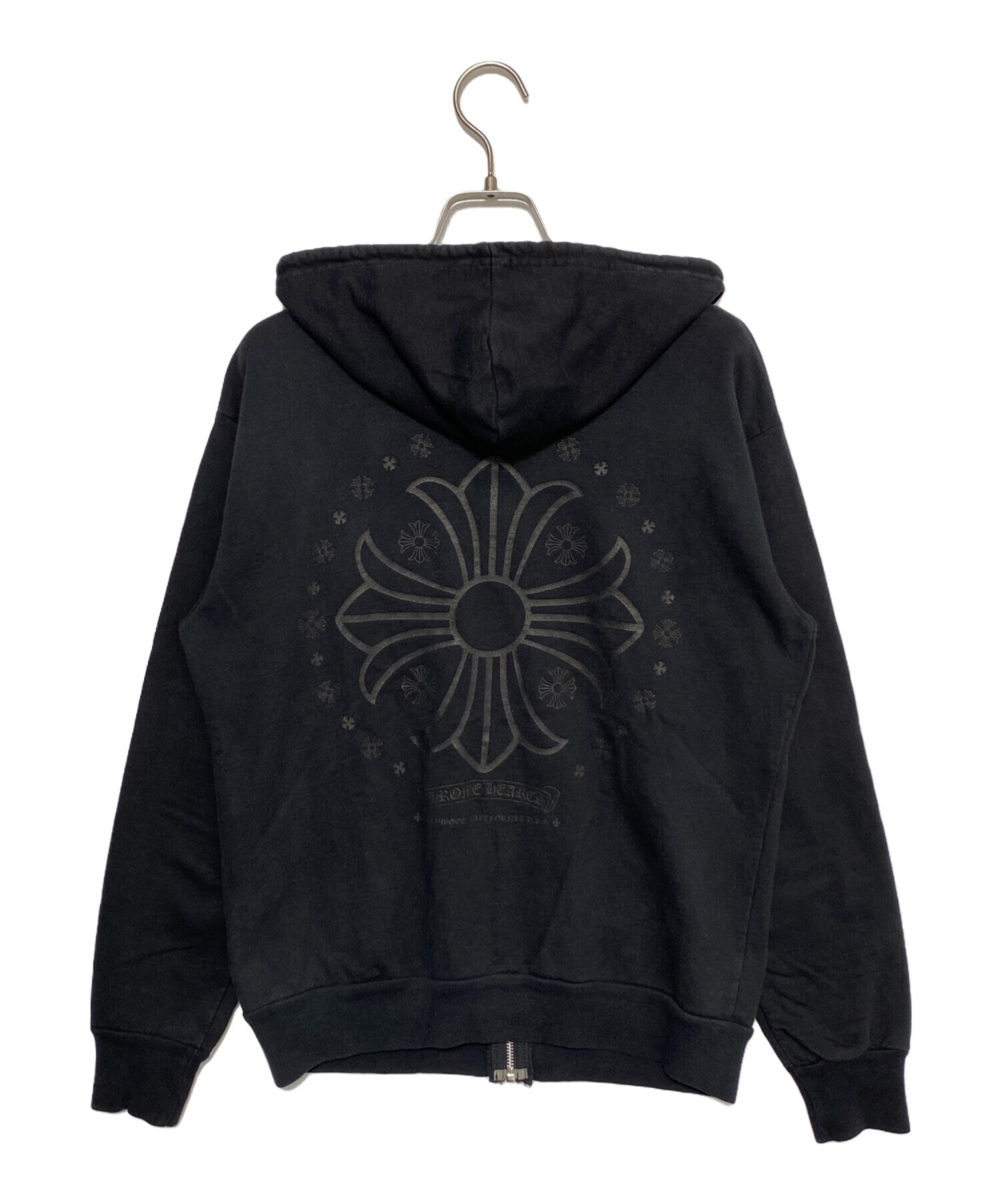 クロムハーツ CHROME HEARTS CHプラス ダガージップ Mサイズ CHROME HEARTS(クロムハーツ) ZPR CHNG PURSE CRS チェンジパース