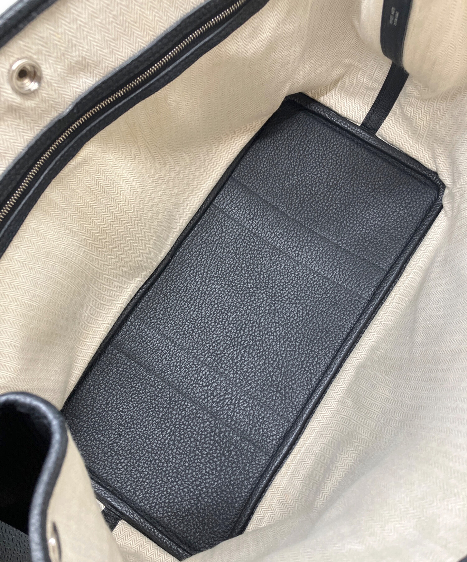 中古・古着通販】HERMES (エルメス) ガーデンパーティ PM ブラック