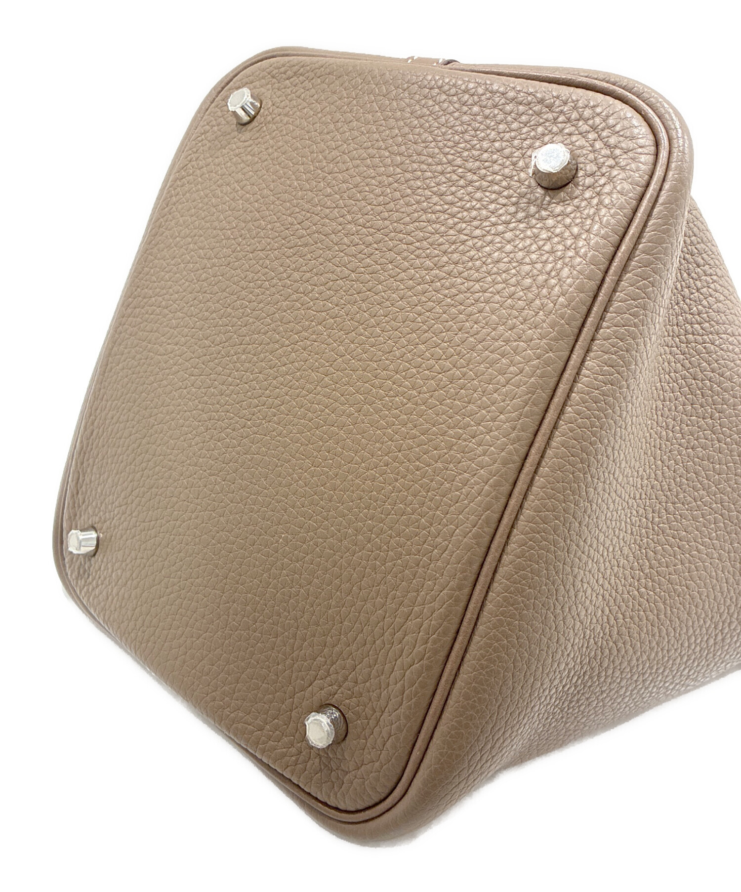 2020年モデル HERMES ピコタンロック MM エトゥープ グレージュ エルメス ピコタンロック18/PM エトゥープ トリヨンクレマンス